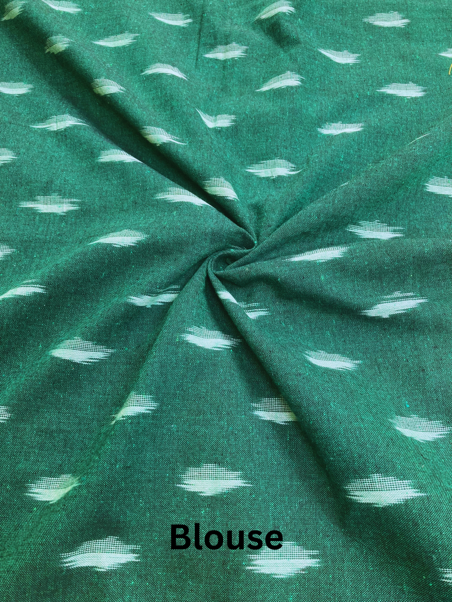 Dark Green Maanto Concept Saree