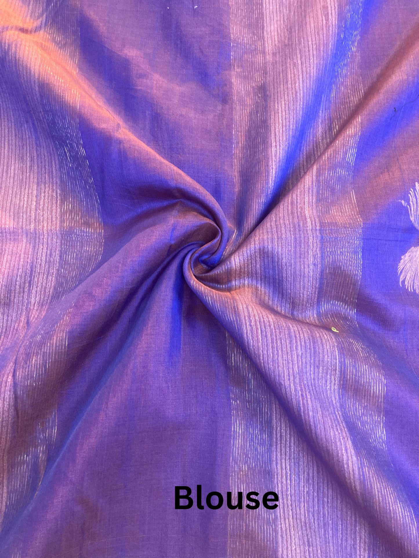 Tangerine Maheshwari Saree