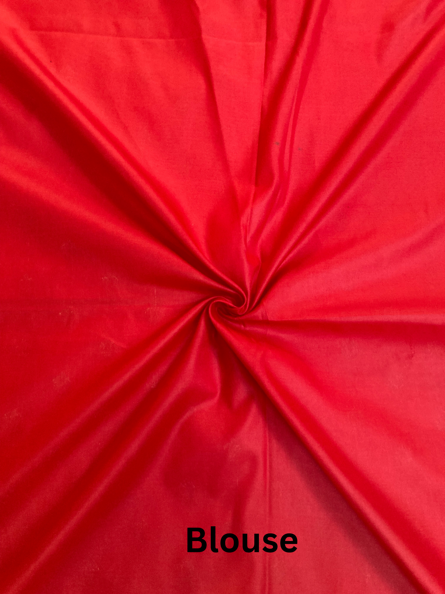 Vermilion Banarasi Katan Saree