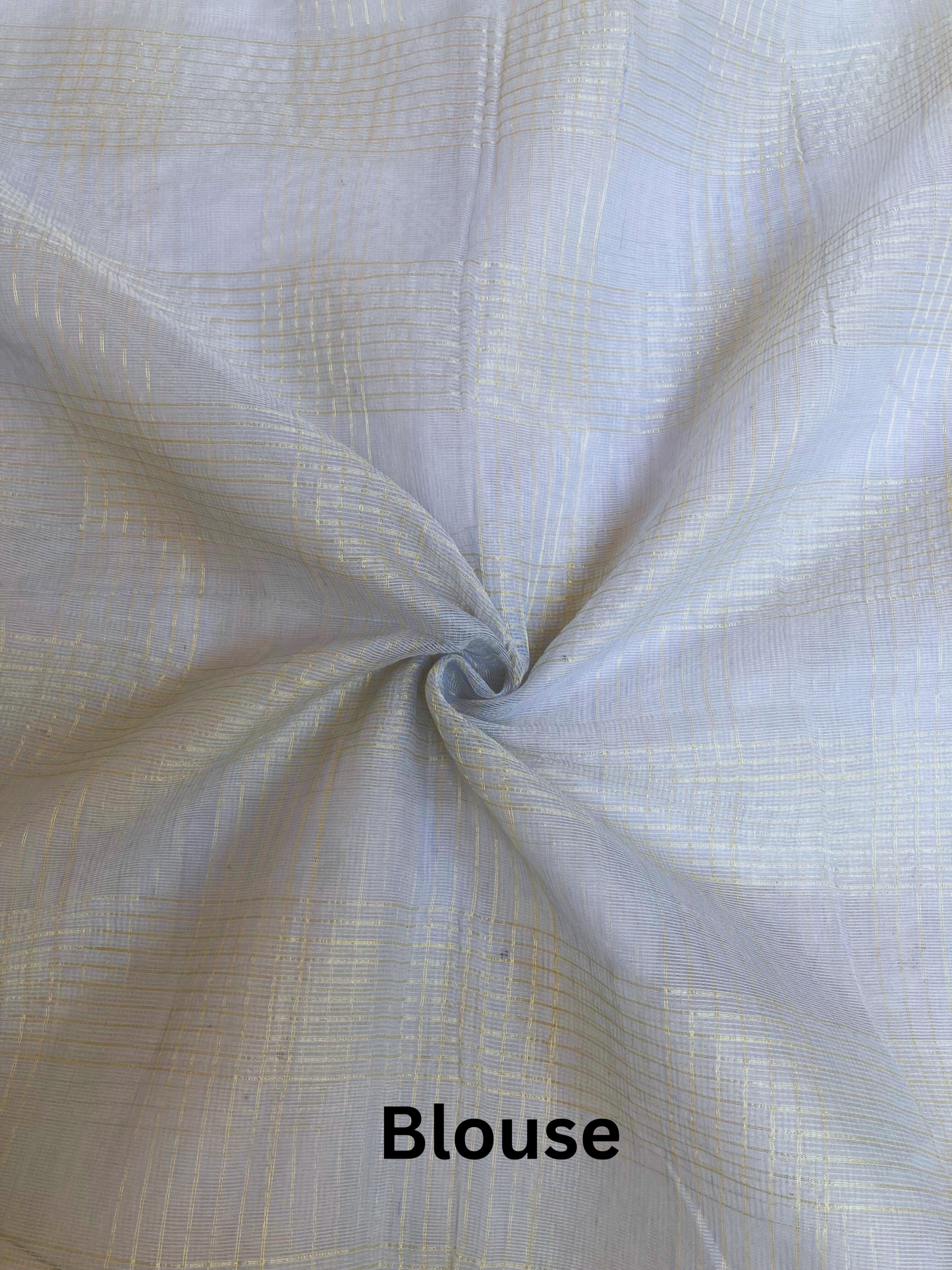 Gray Gotapatti kota Doria Saree