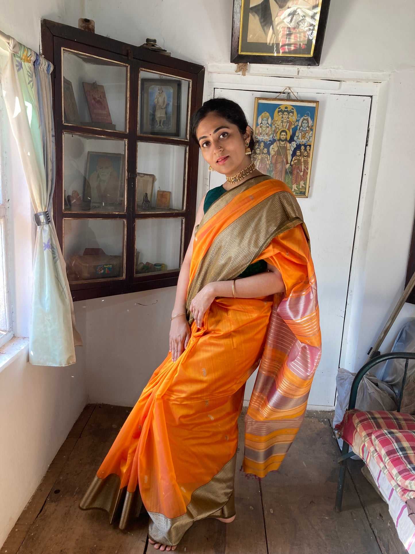 Honey Maheshwari Saree