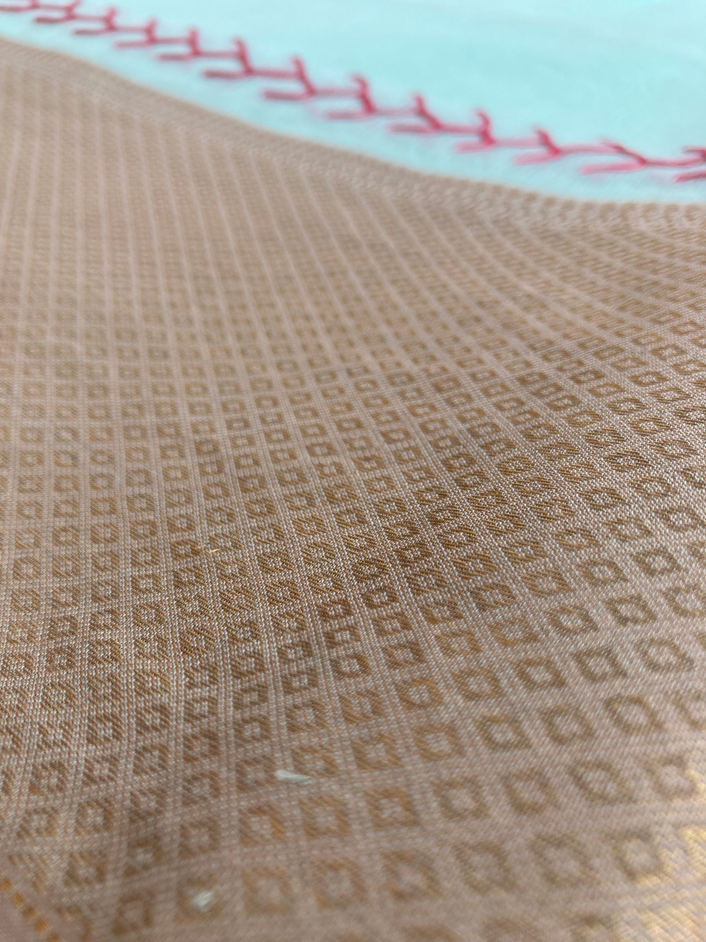 Mint Green Maheshwari Saree