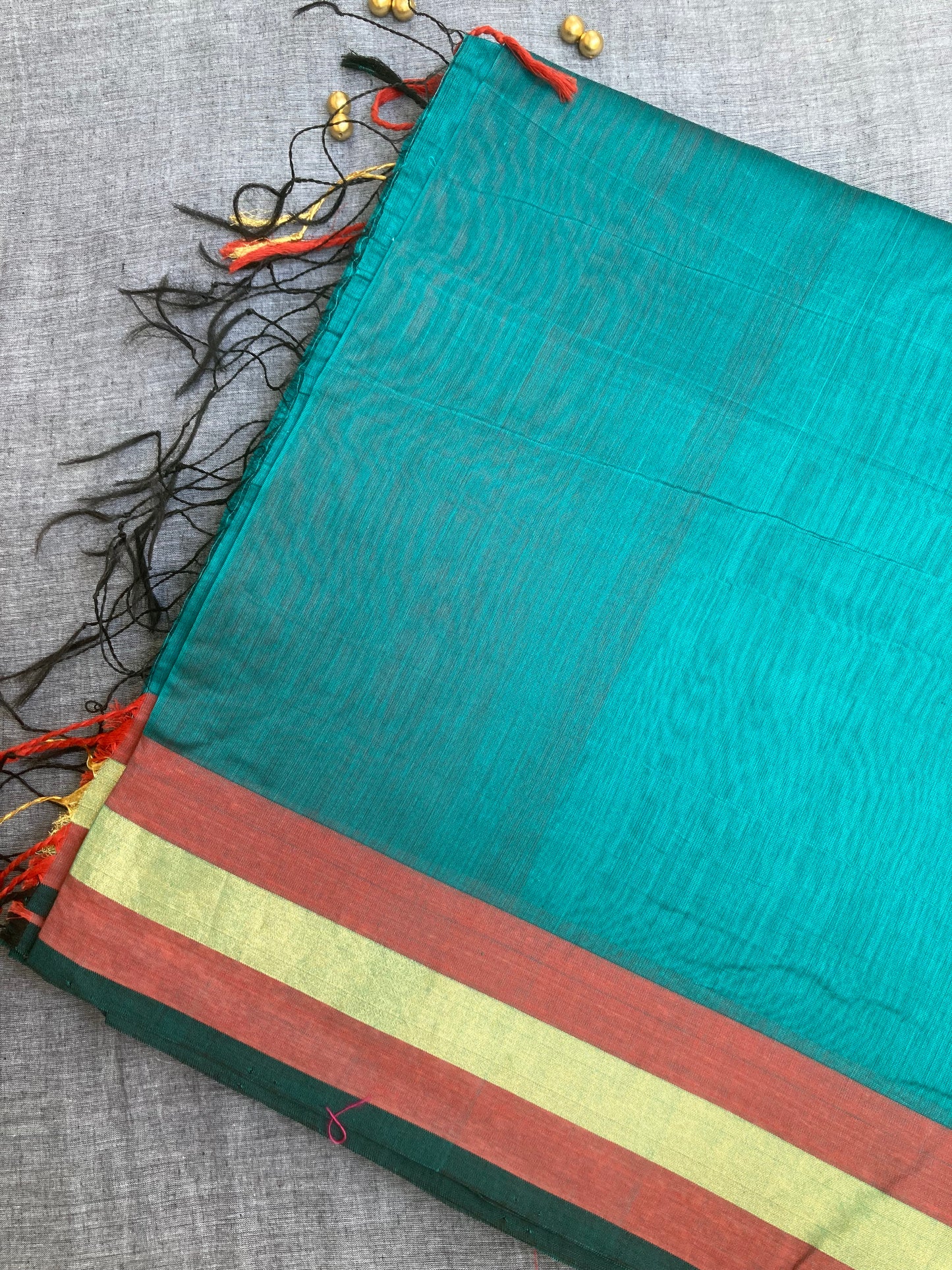Dynamic Blue maheshwari saree