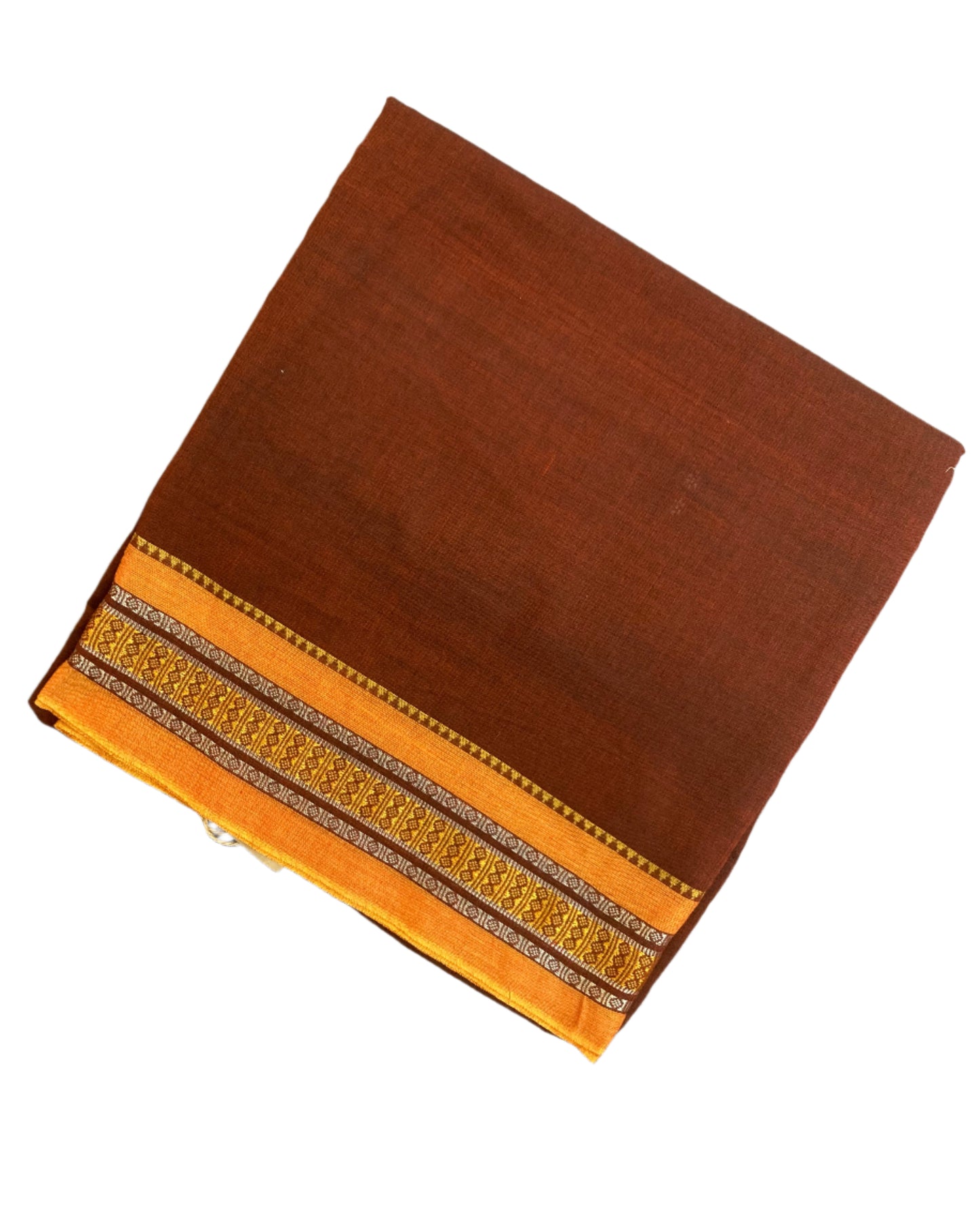 Cinnamon Sambalpuri Ikkat Saree