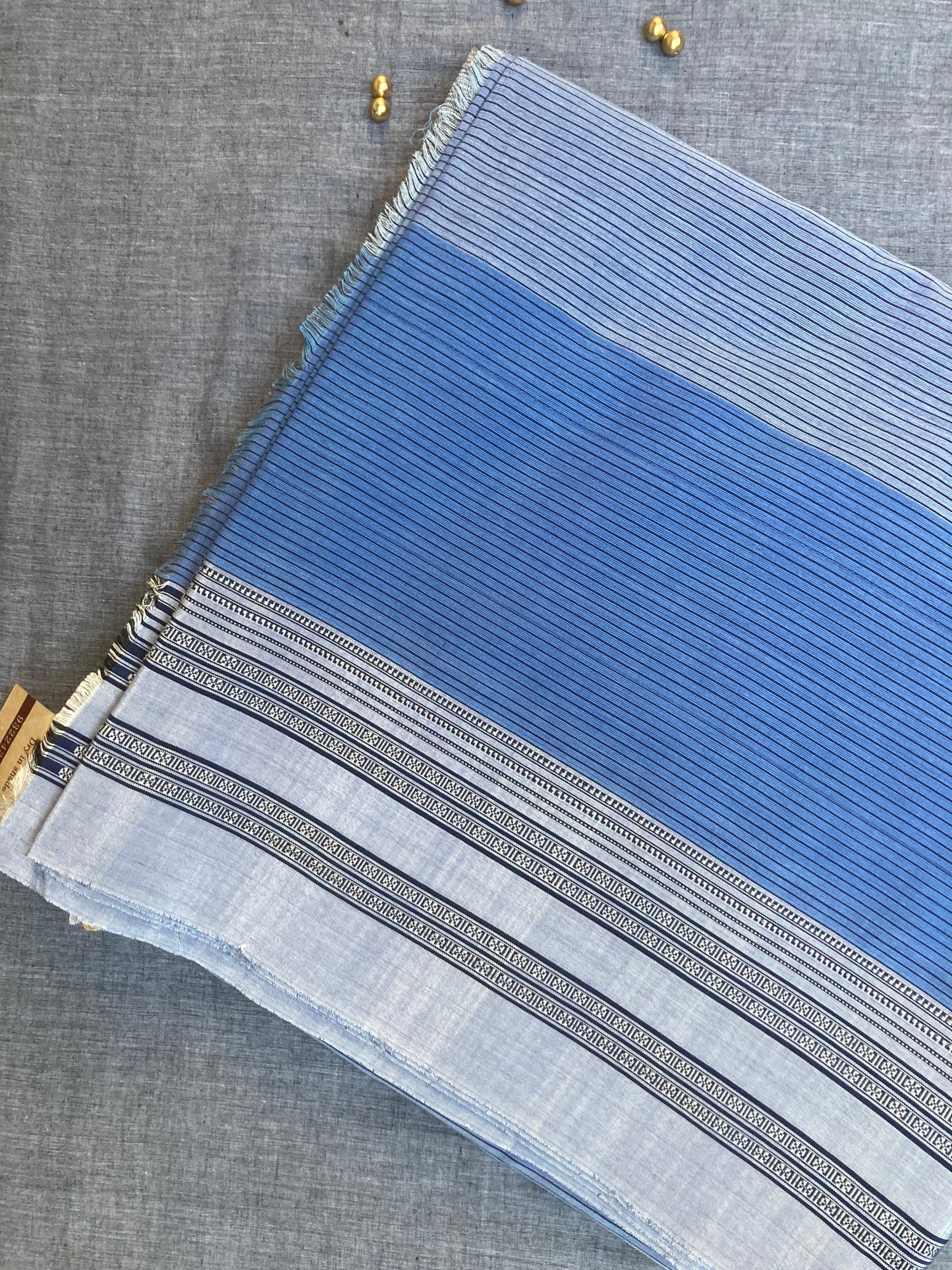 Cerulean Blue Ilkal Saree