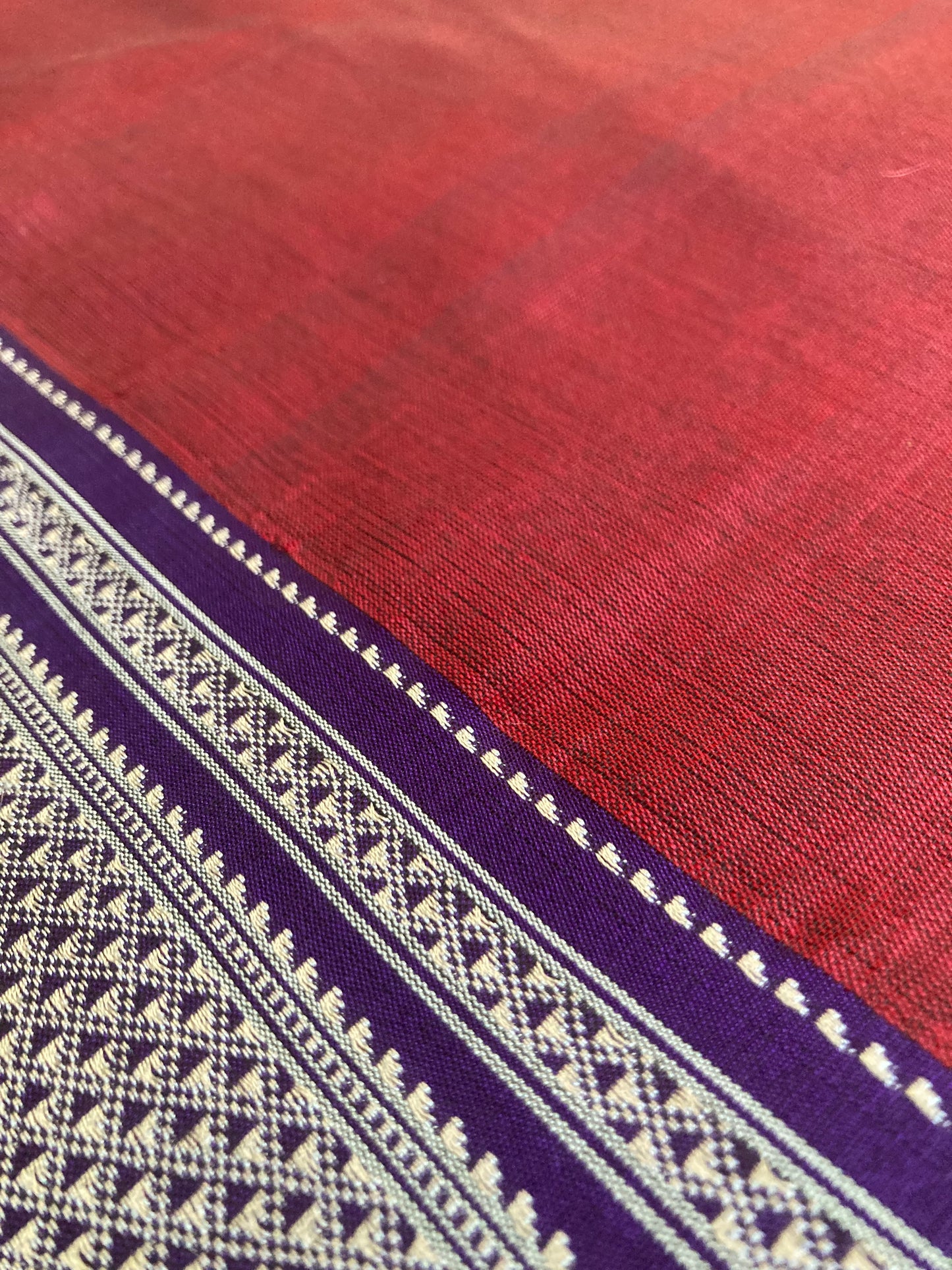 Dark Maroon Ilkal Saree