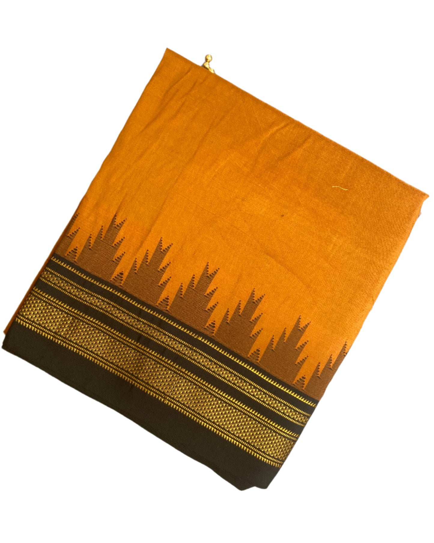 Copper Ilkal Saree