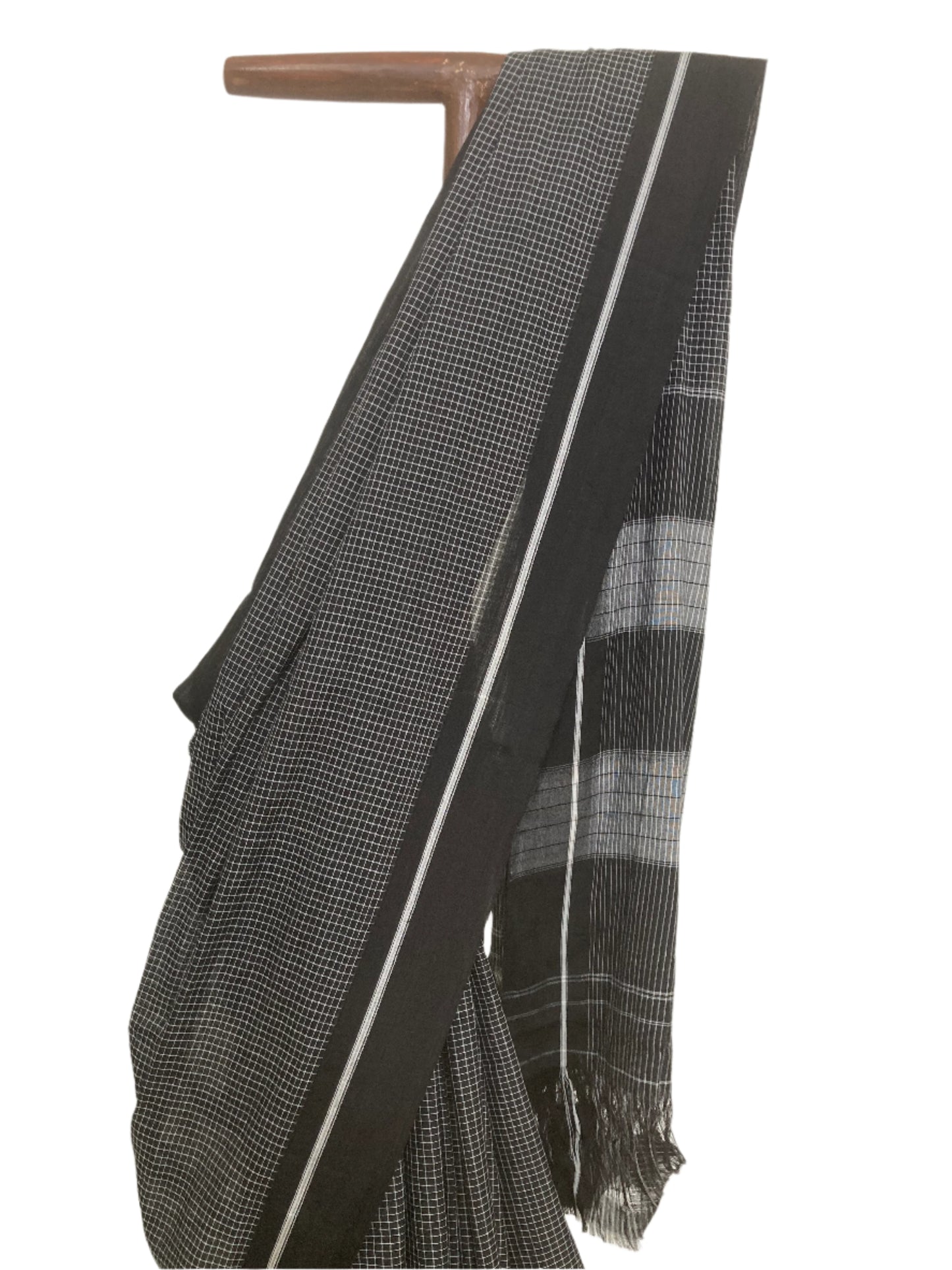 Black Patteda Anchu Saree