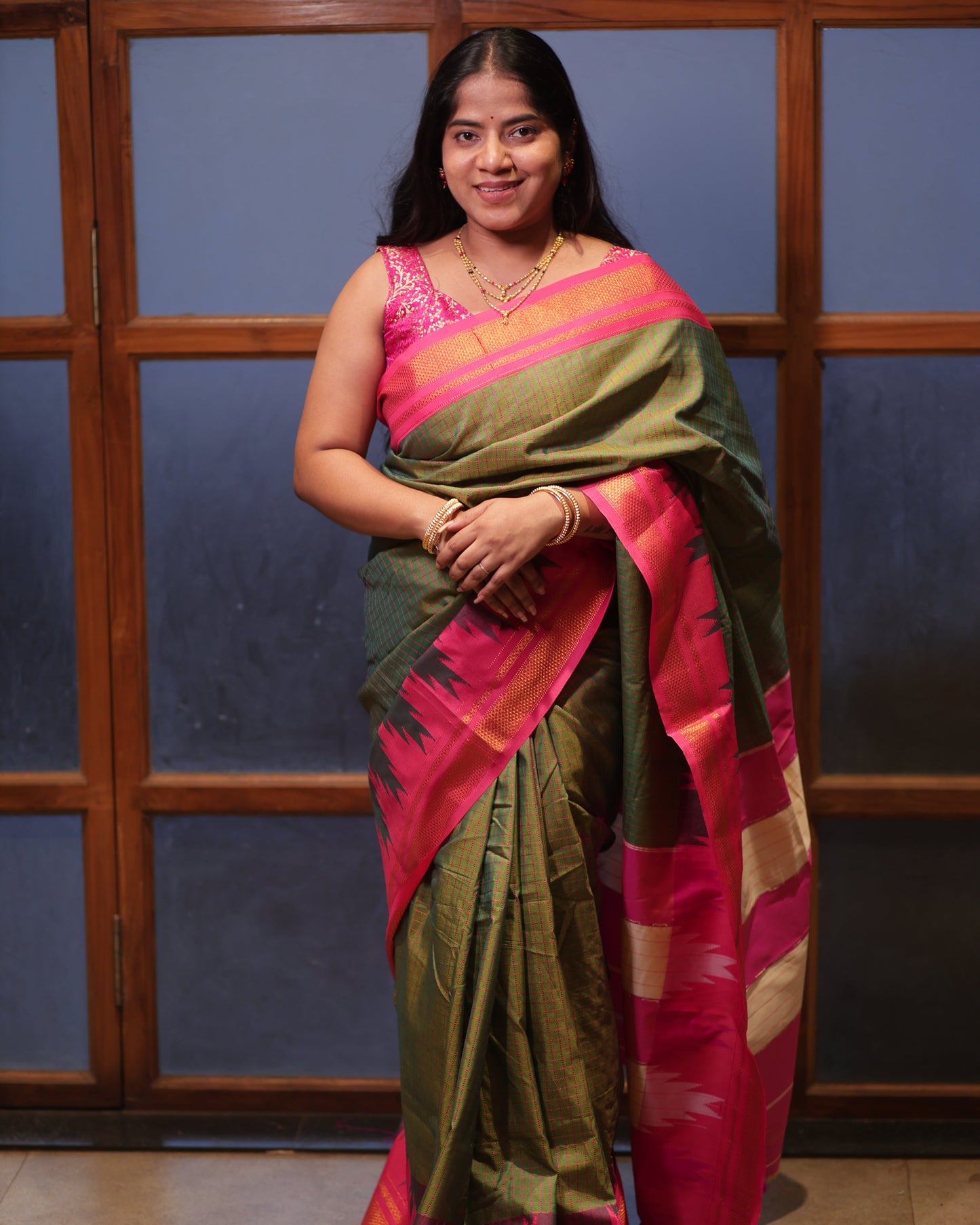 Pear Ilkal Saree