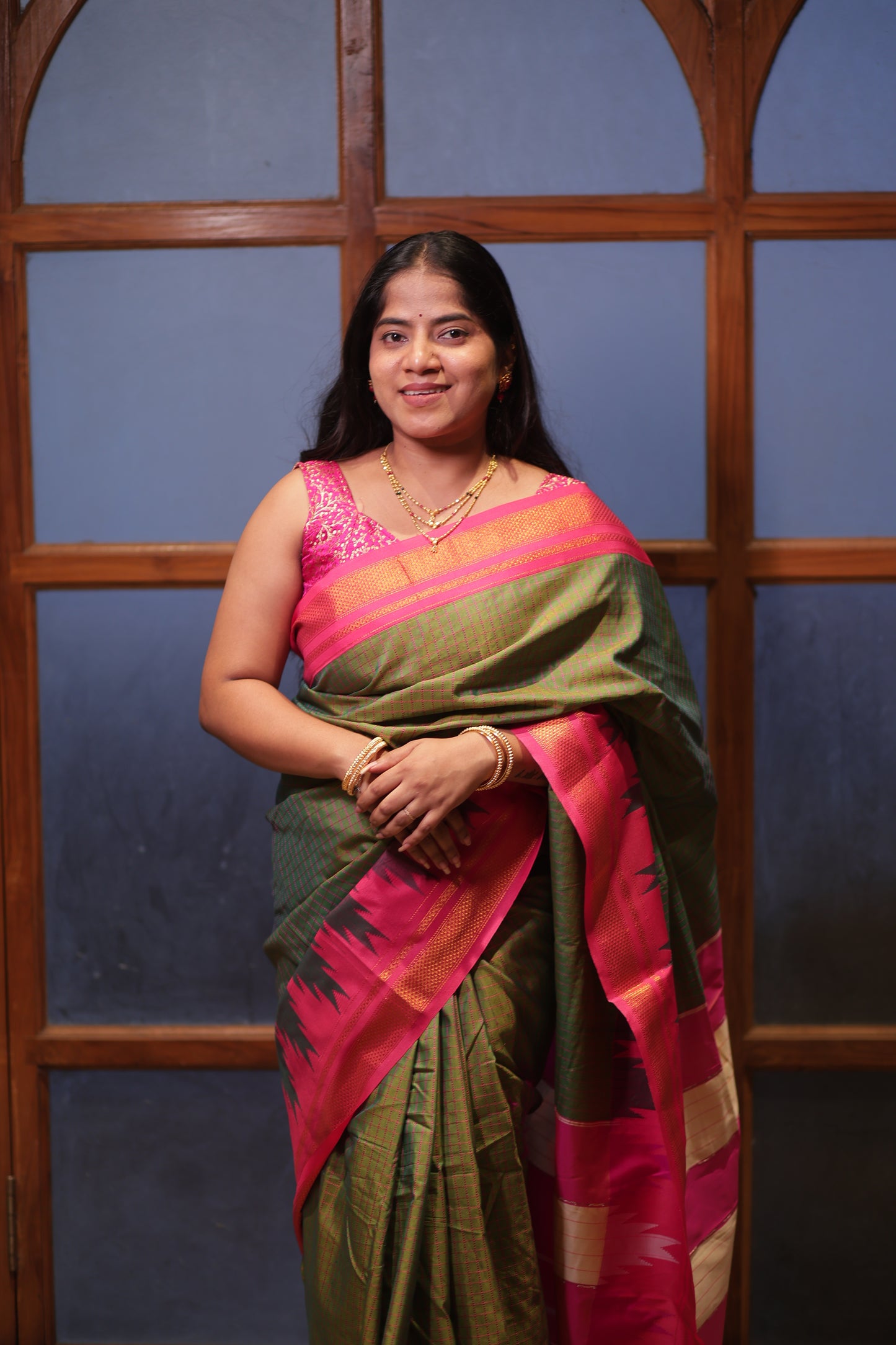 Pear Ilkal Saree