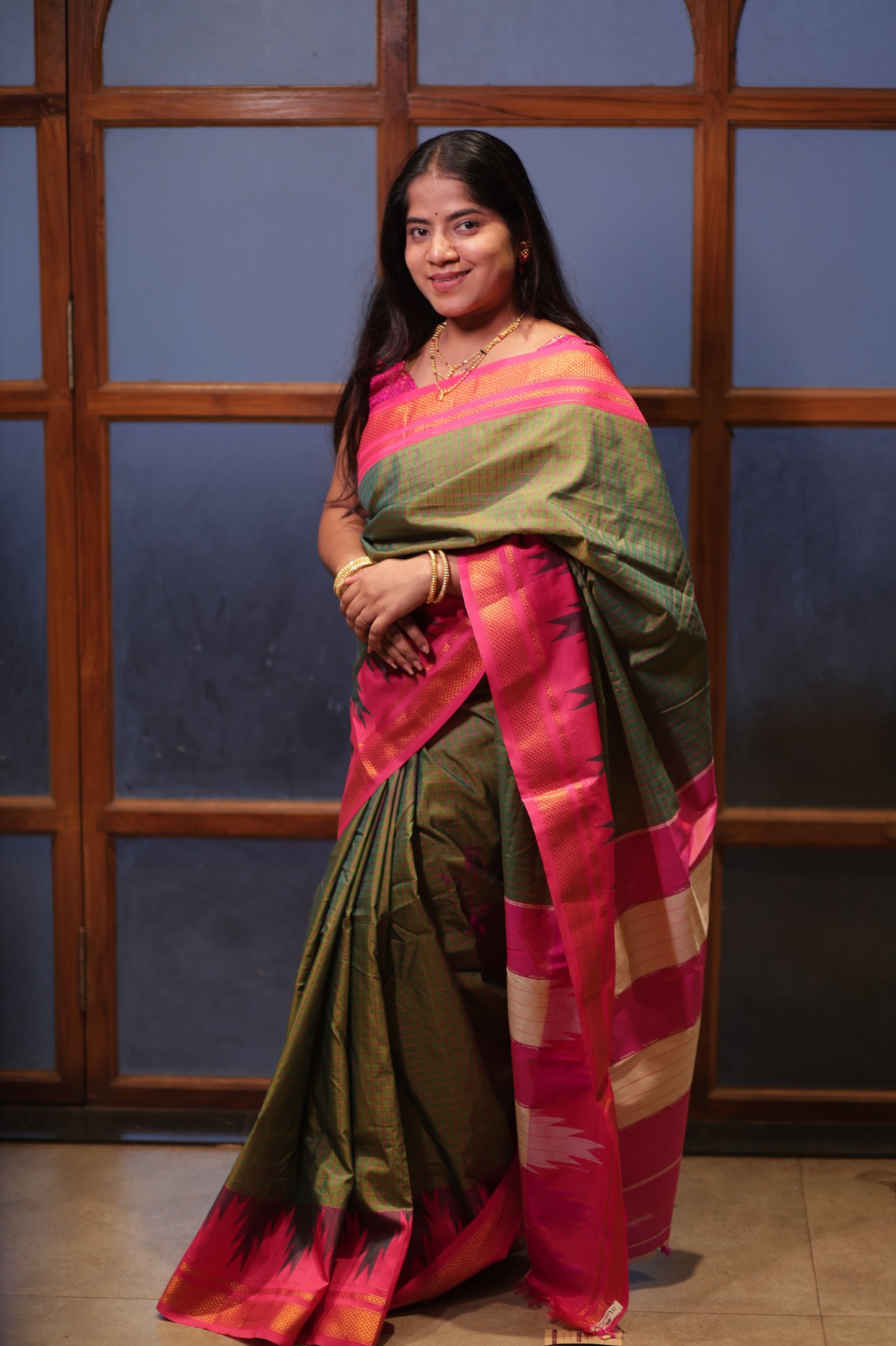 Pear Ilkal Saree