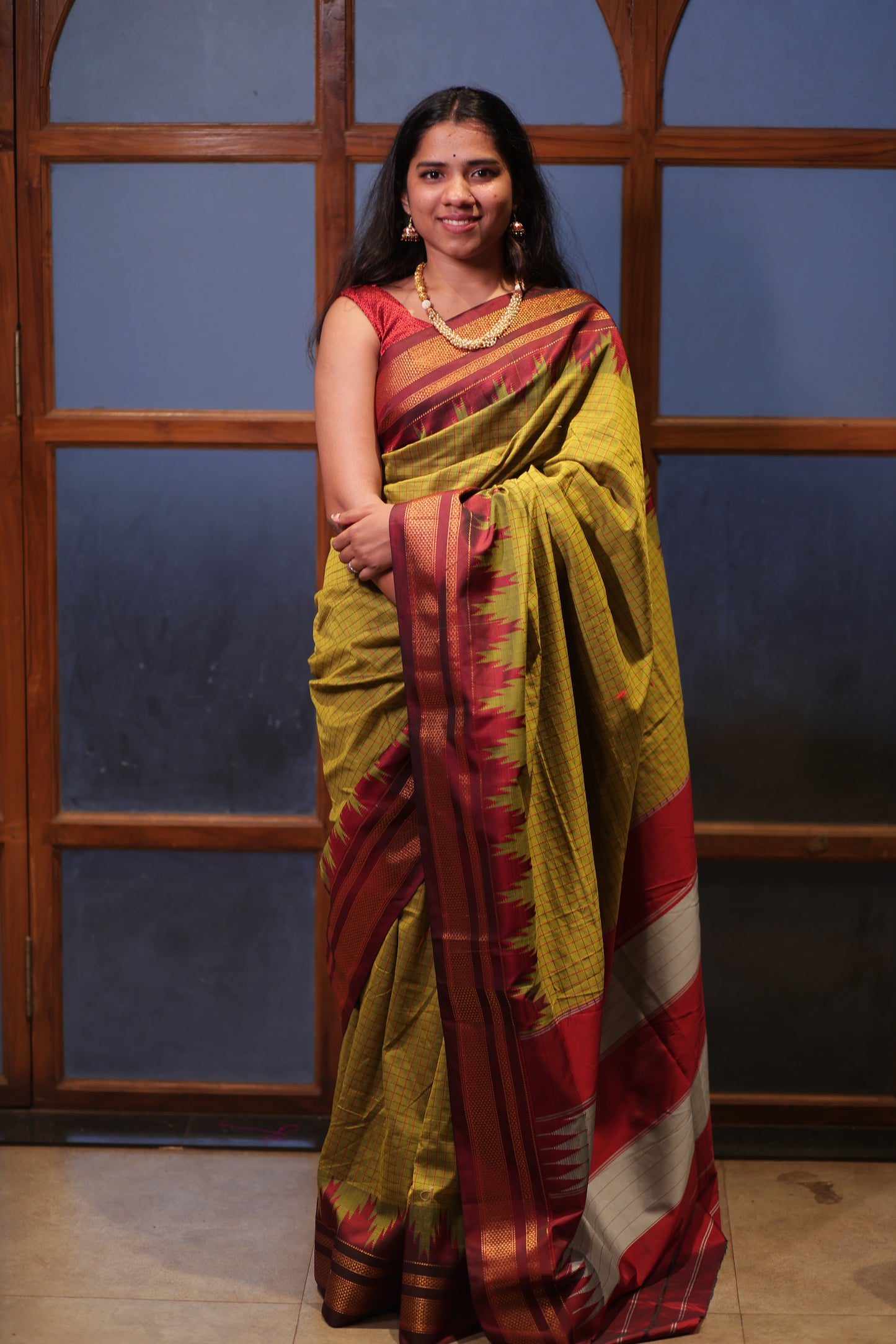 Army Ilkal Saree