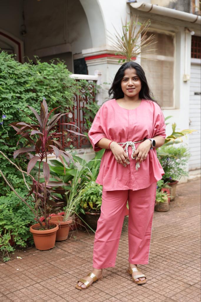 Baby Pink Old Money Co-ord Set