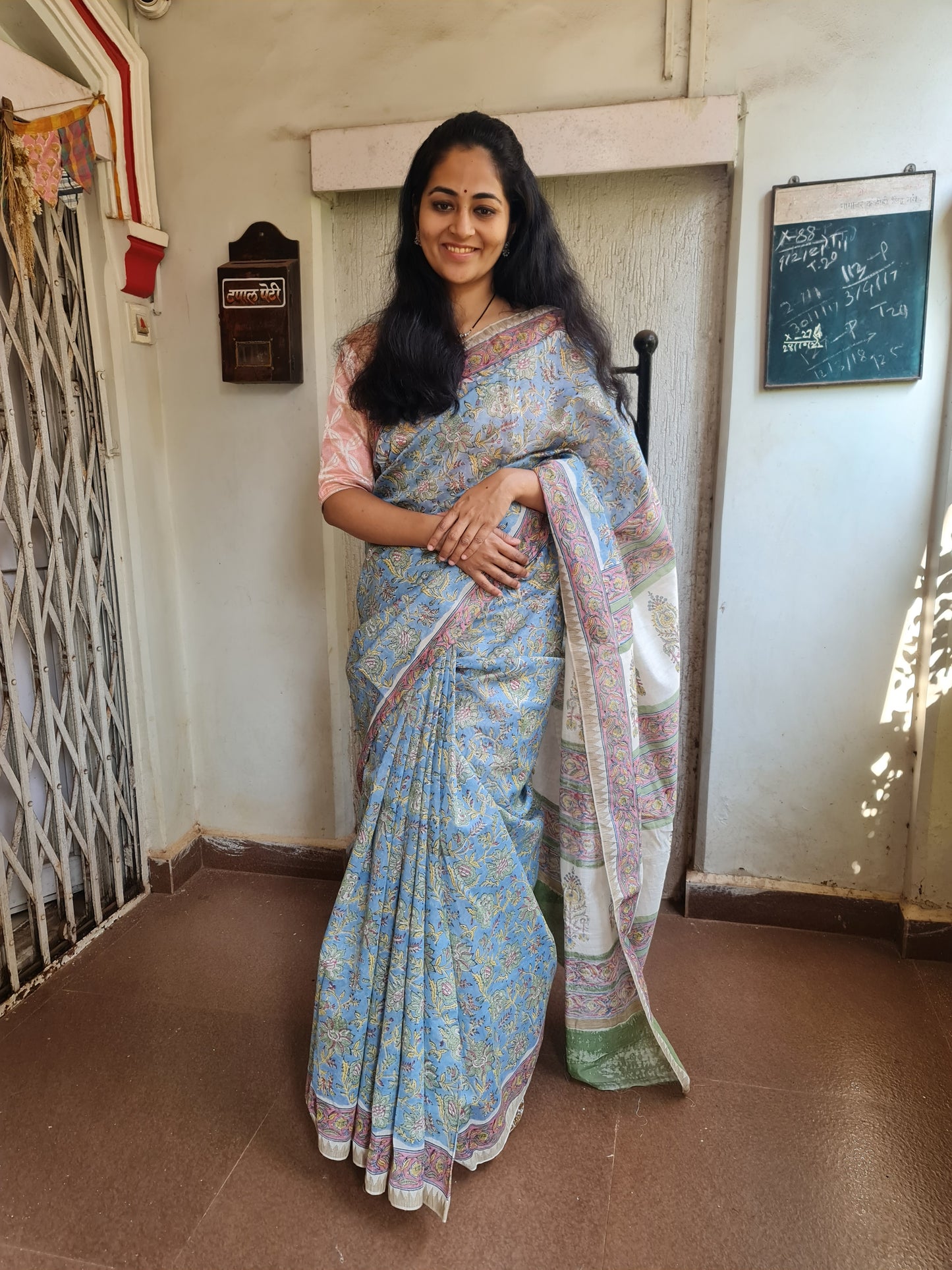 Sapphire Sangneri Saree
