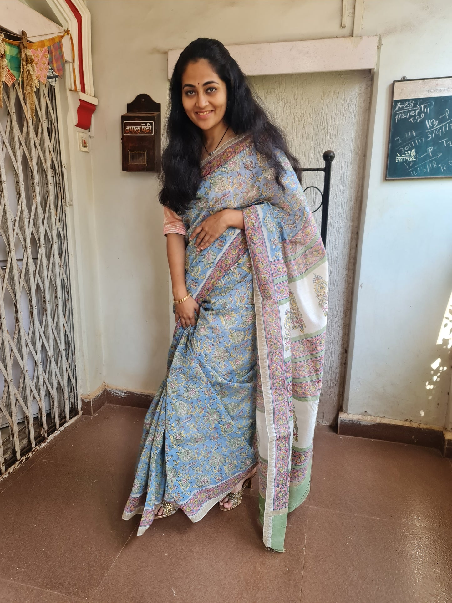 Sapphire Sangneri Saree