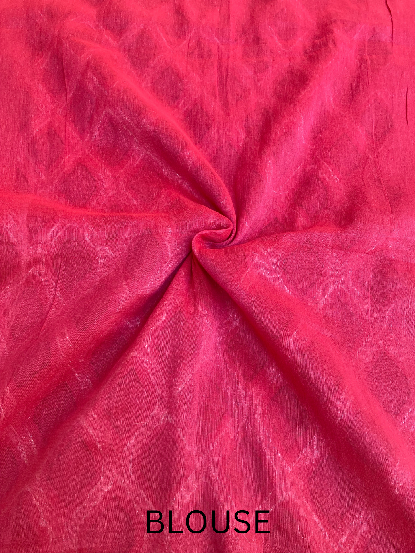 Coral Organic Linen Saree