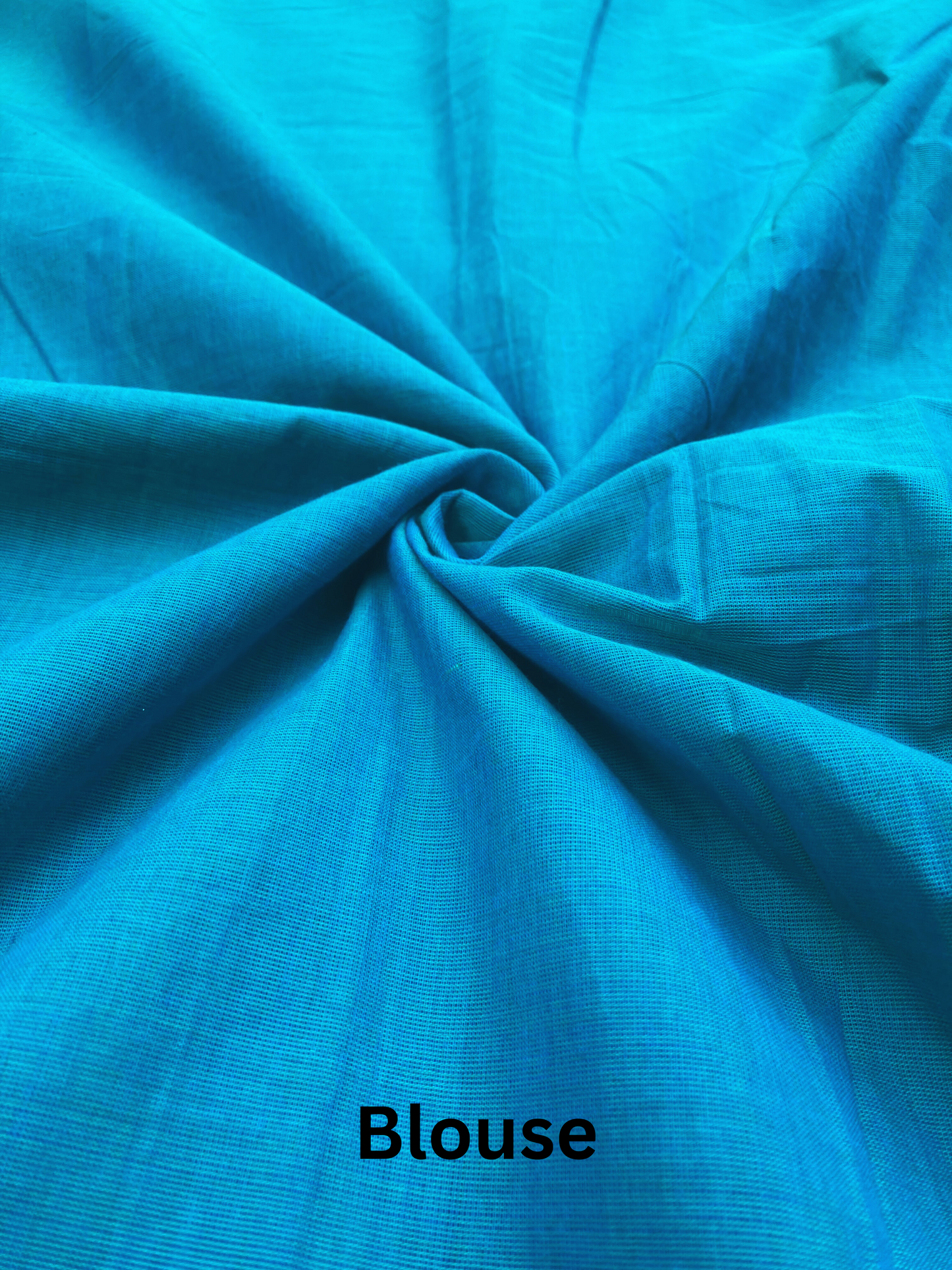 Dodger Blue Concept Saree