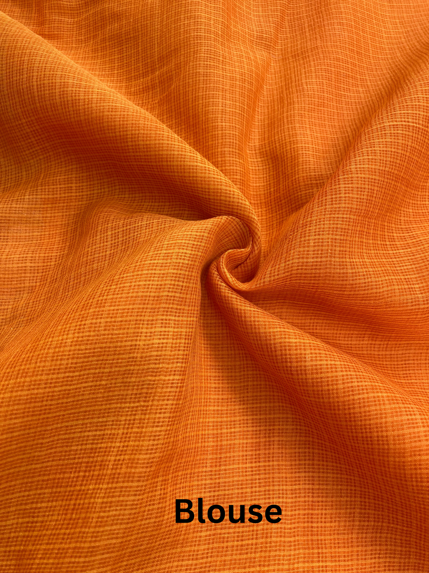 Fire Ombre- Dyed Kota Doria Saree