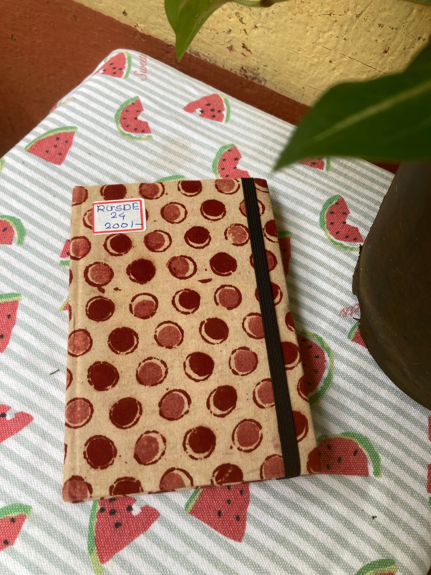 Rose Blige Fabric- Covered Dairy