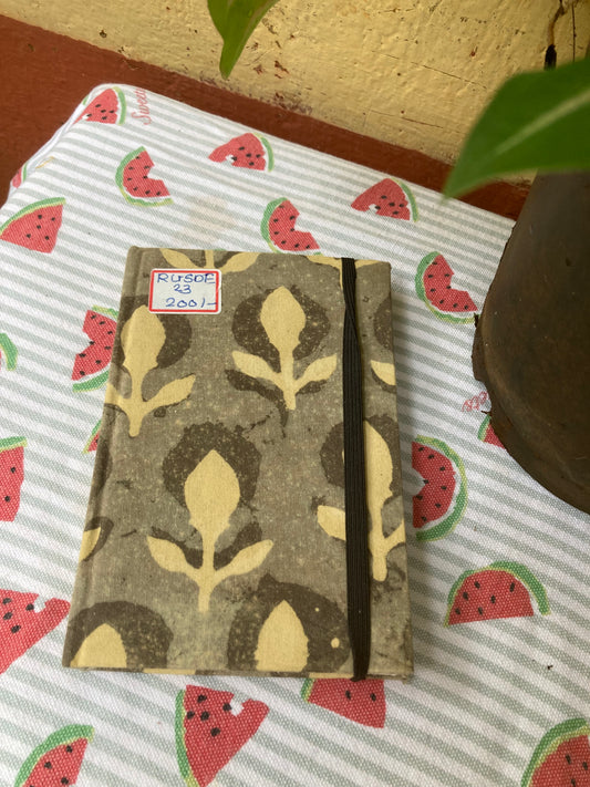 Olive Green Fabric -Covered Dairy