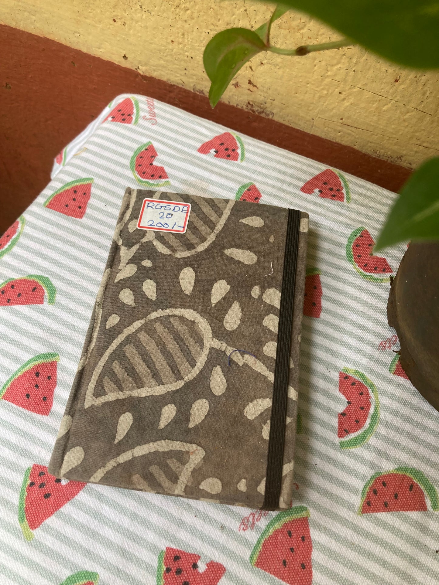 Stone Gray Fabric-Covered Dairy