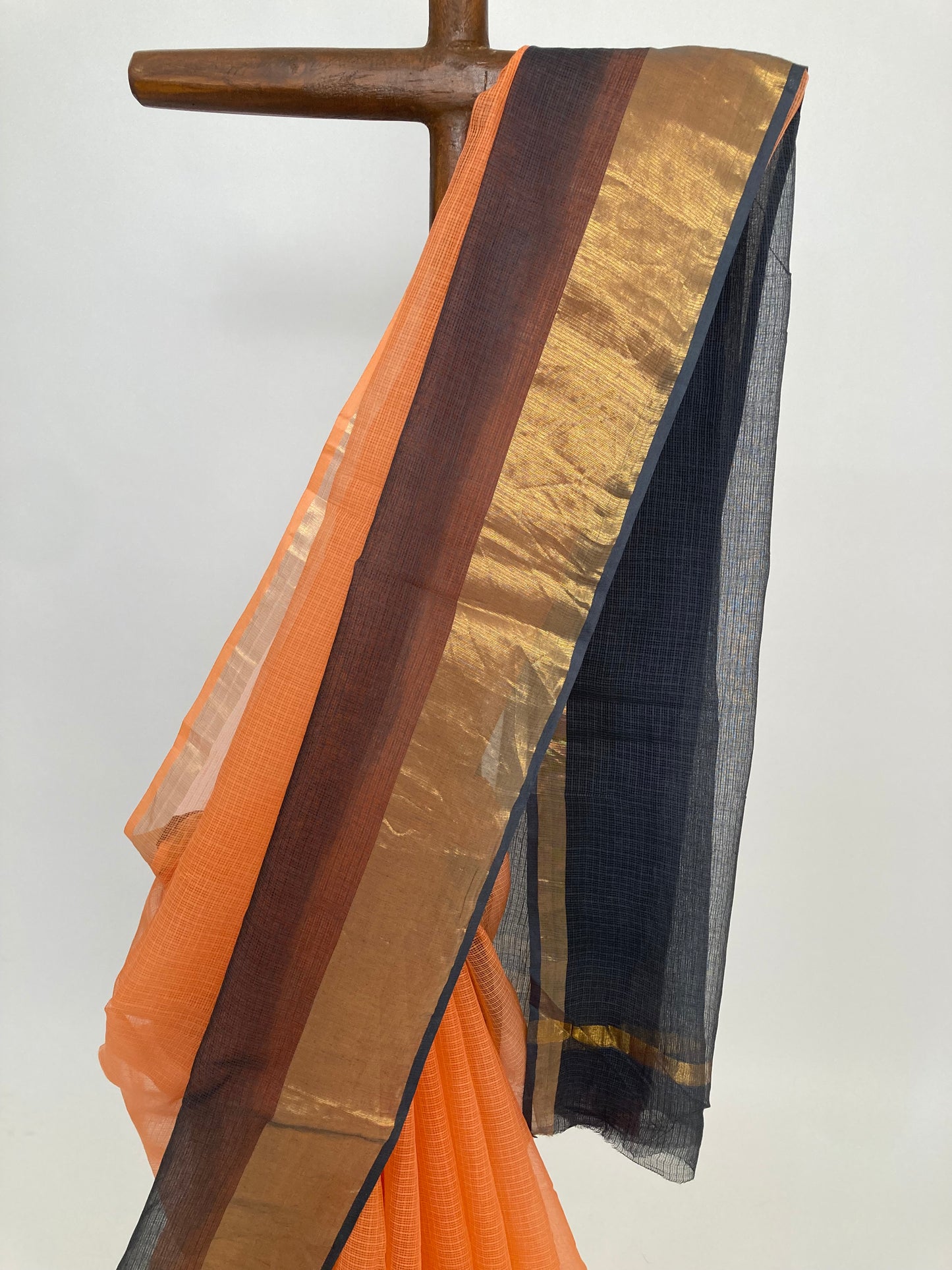 Tiger Ombre-Dyed Kota Doria Saree