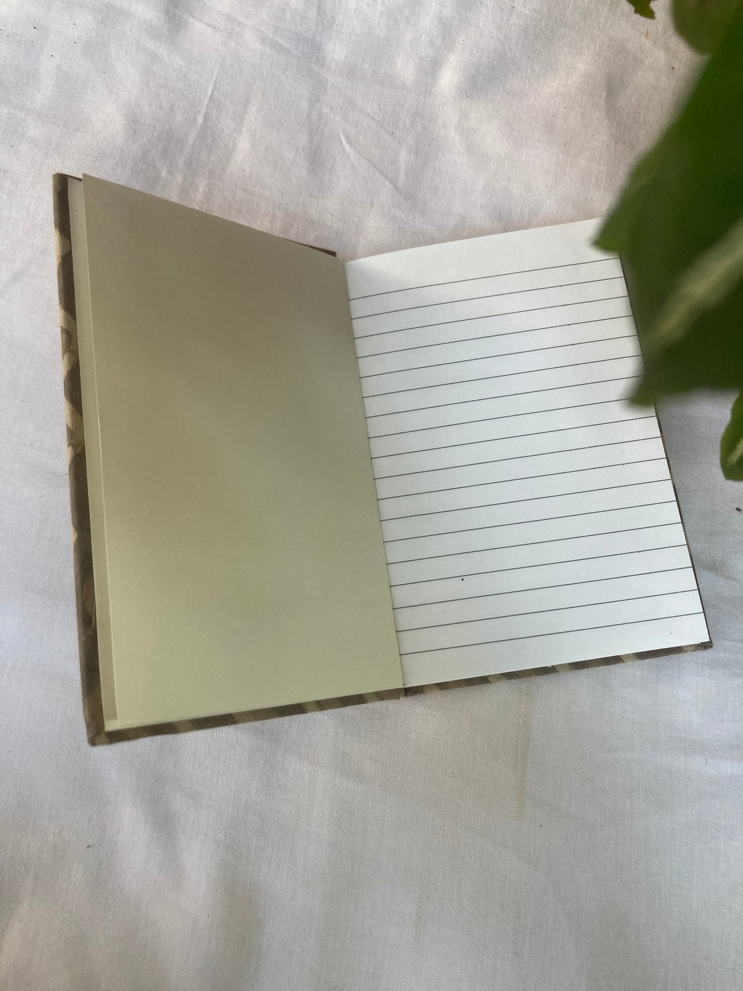 Fossil Fabric- Covered Diary