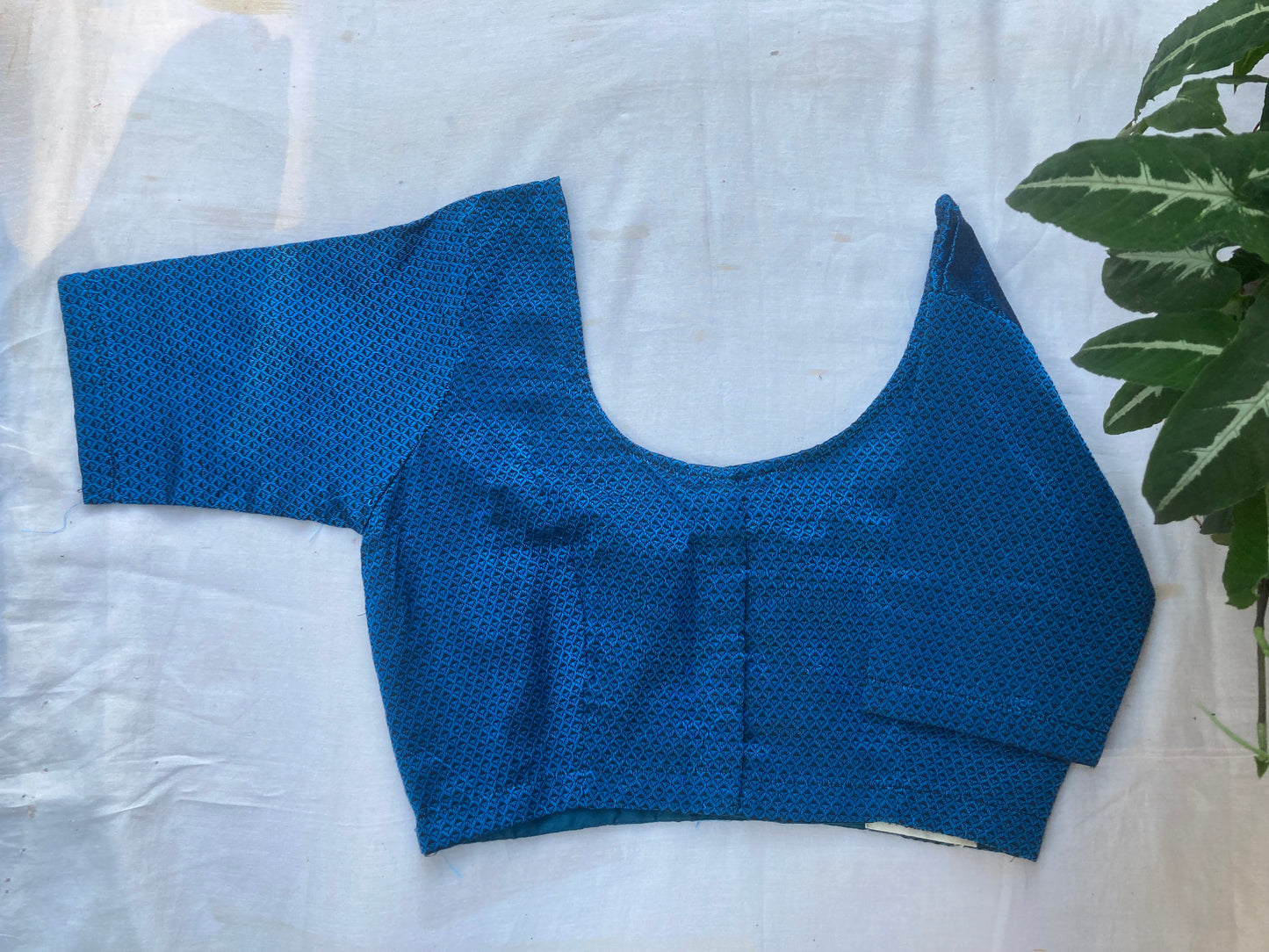 Dark Blue Khan Blouse