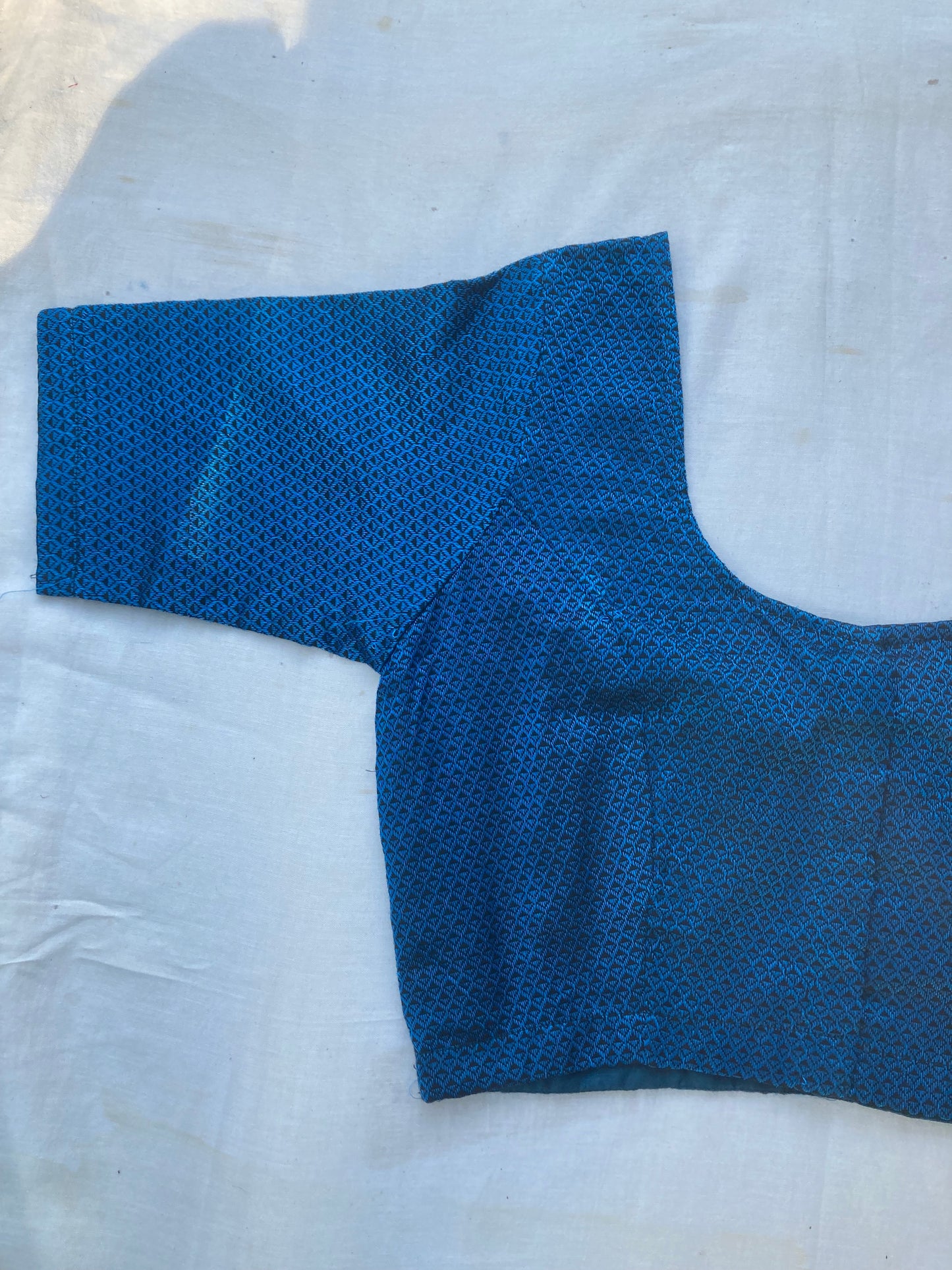 Dark Blue Khan Blouse