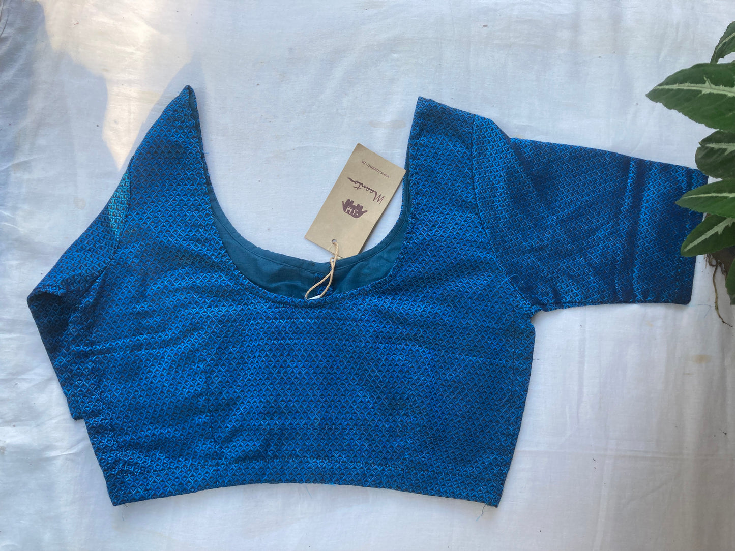 Dark Blue Khan Blouse