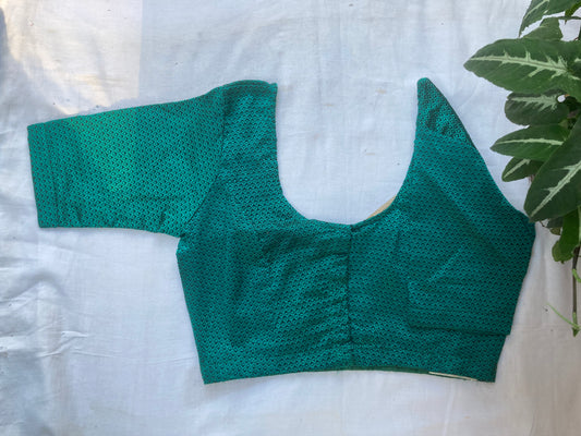 Dark Green Khan Blouse