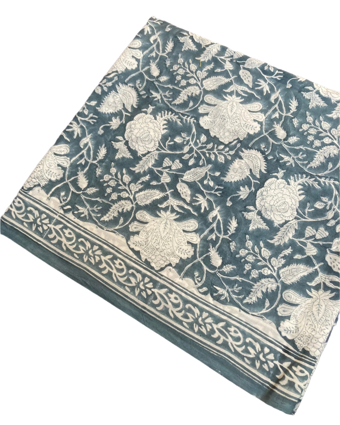 Coin Bolck Printed Cotton Saree
