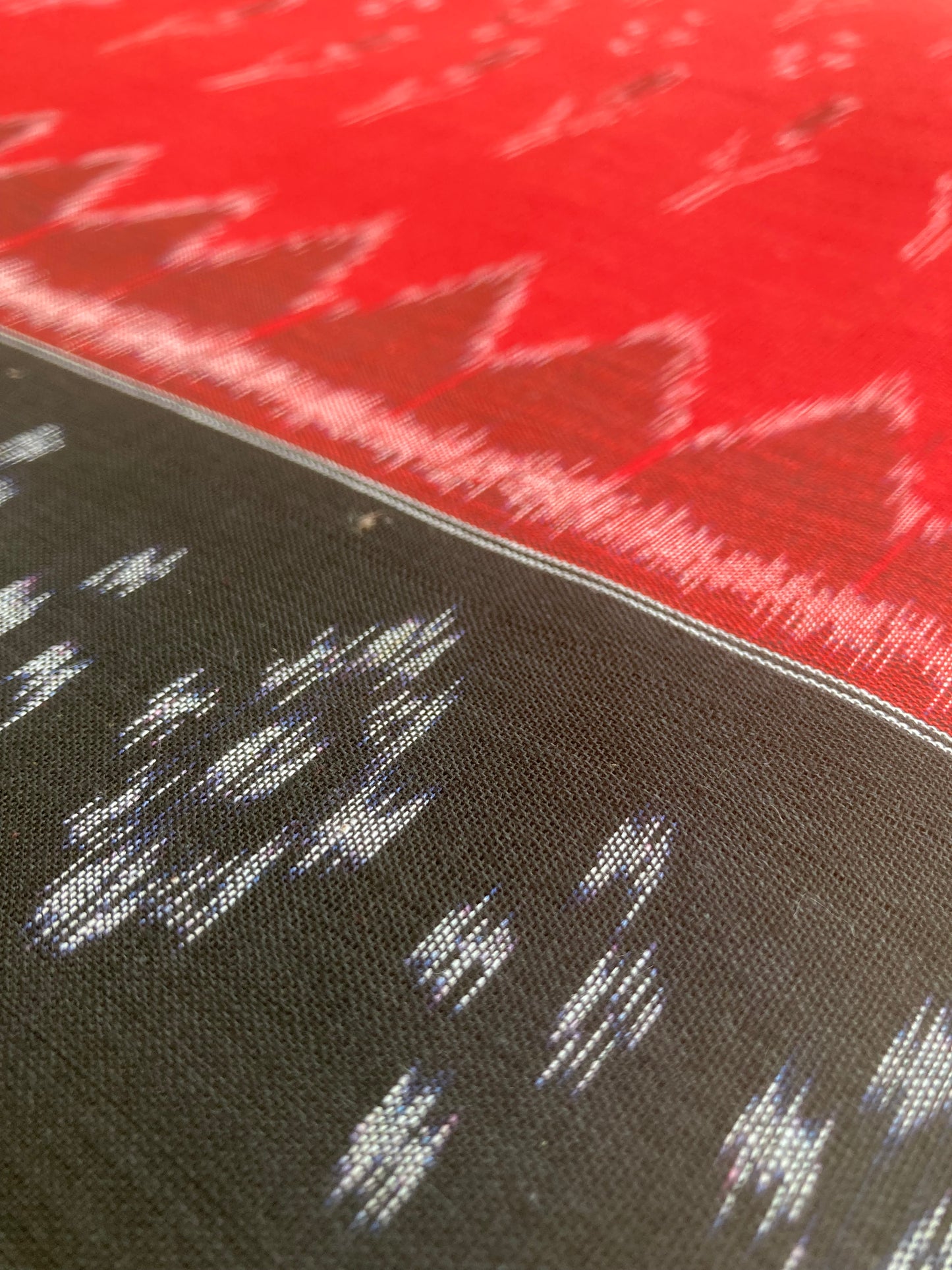 Brick  Red Sambalpuri Ikkat saree