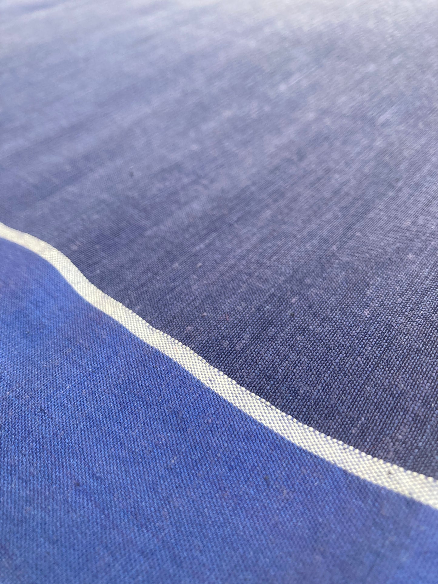 Royal Blue Cotton Saree