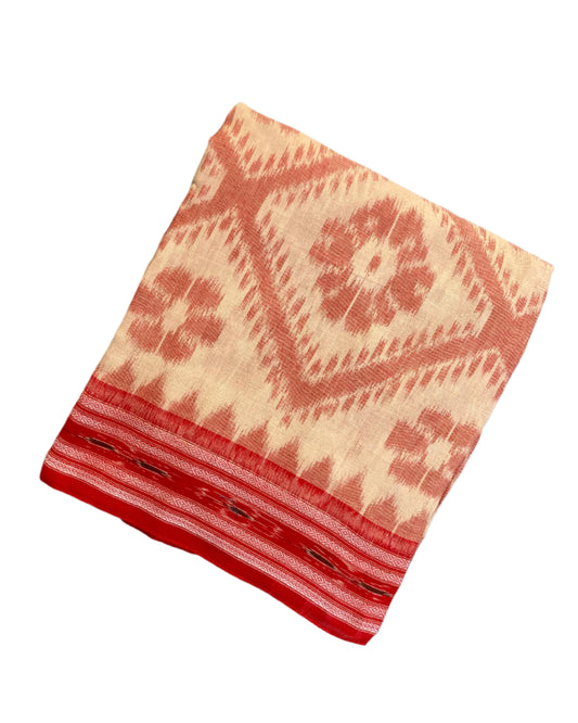 Warm Iovry Sambalpuri Ikkat Saree