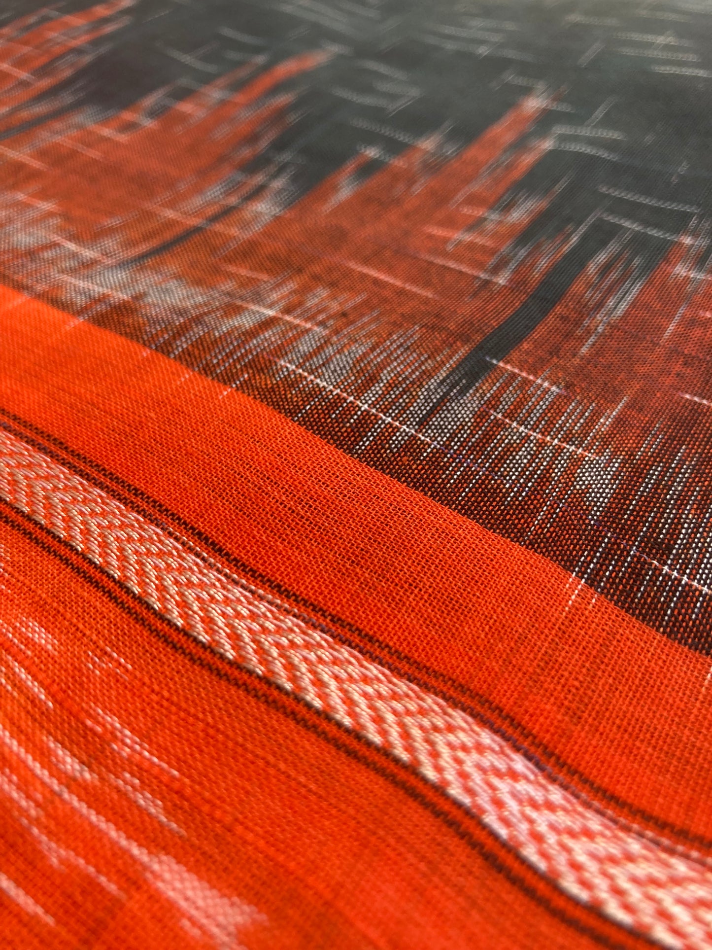 Dark Green Sambalpuri Ikkat Saree