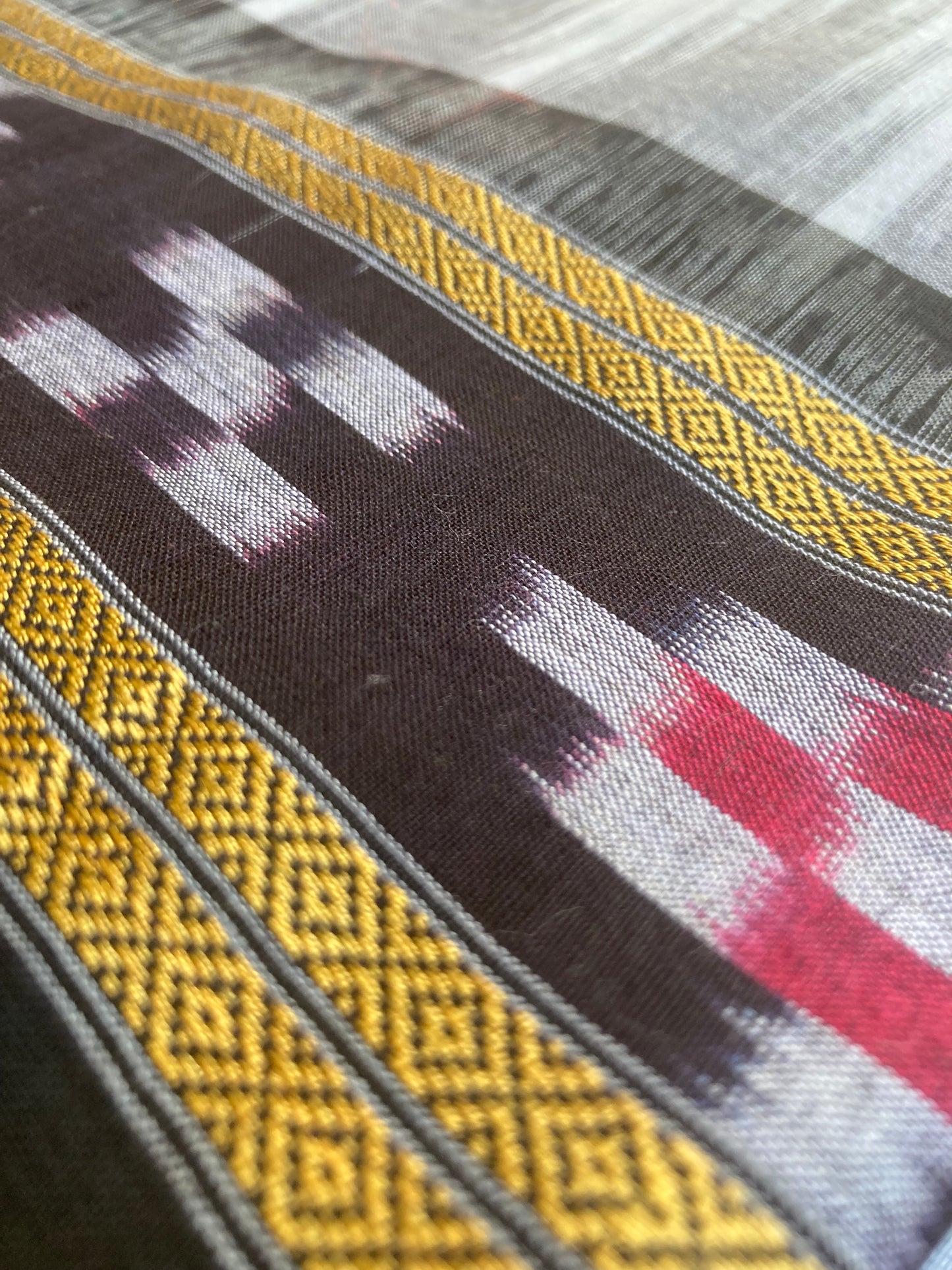 Gray sambalpuri Ikkat Saree