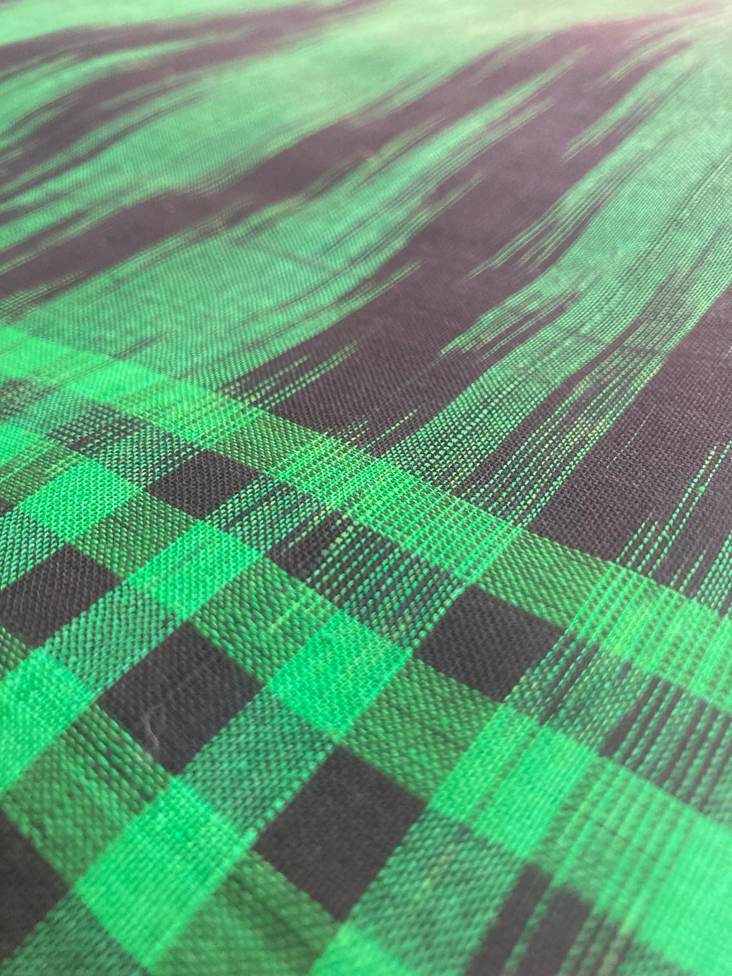 Emerald Sambalpuri Ikkat Saree