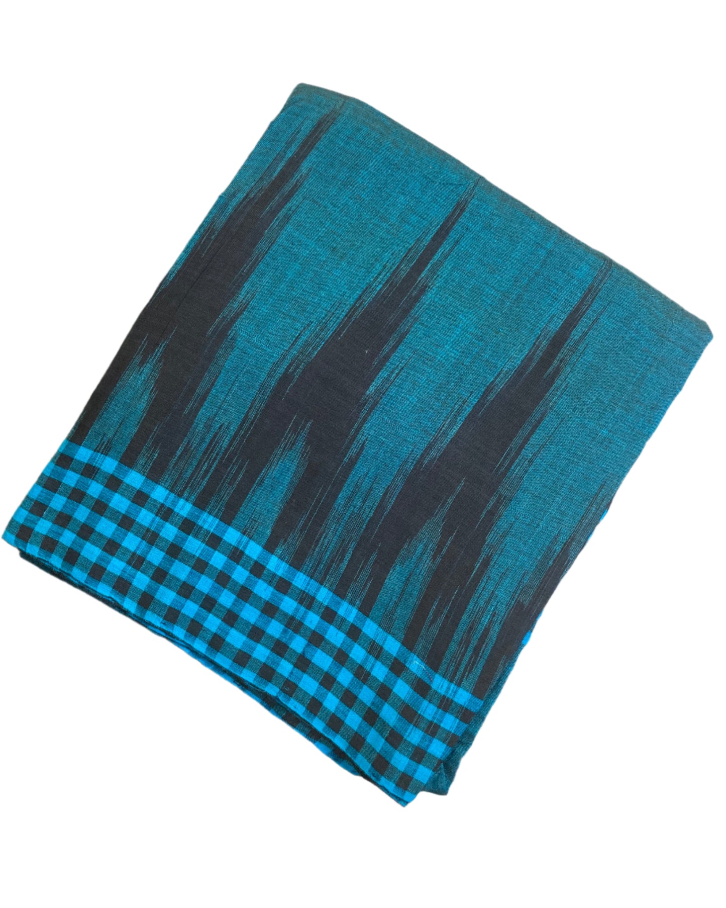 Cobalt Sambalpuri Ikkat Saree