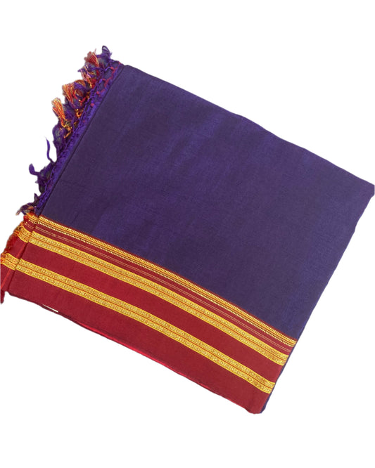 Dark Blue Ilkal Saree