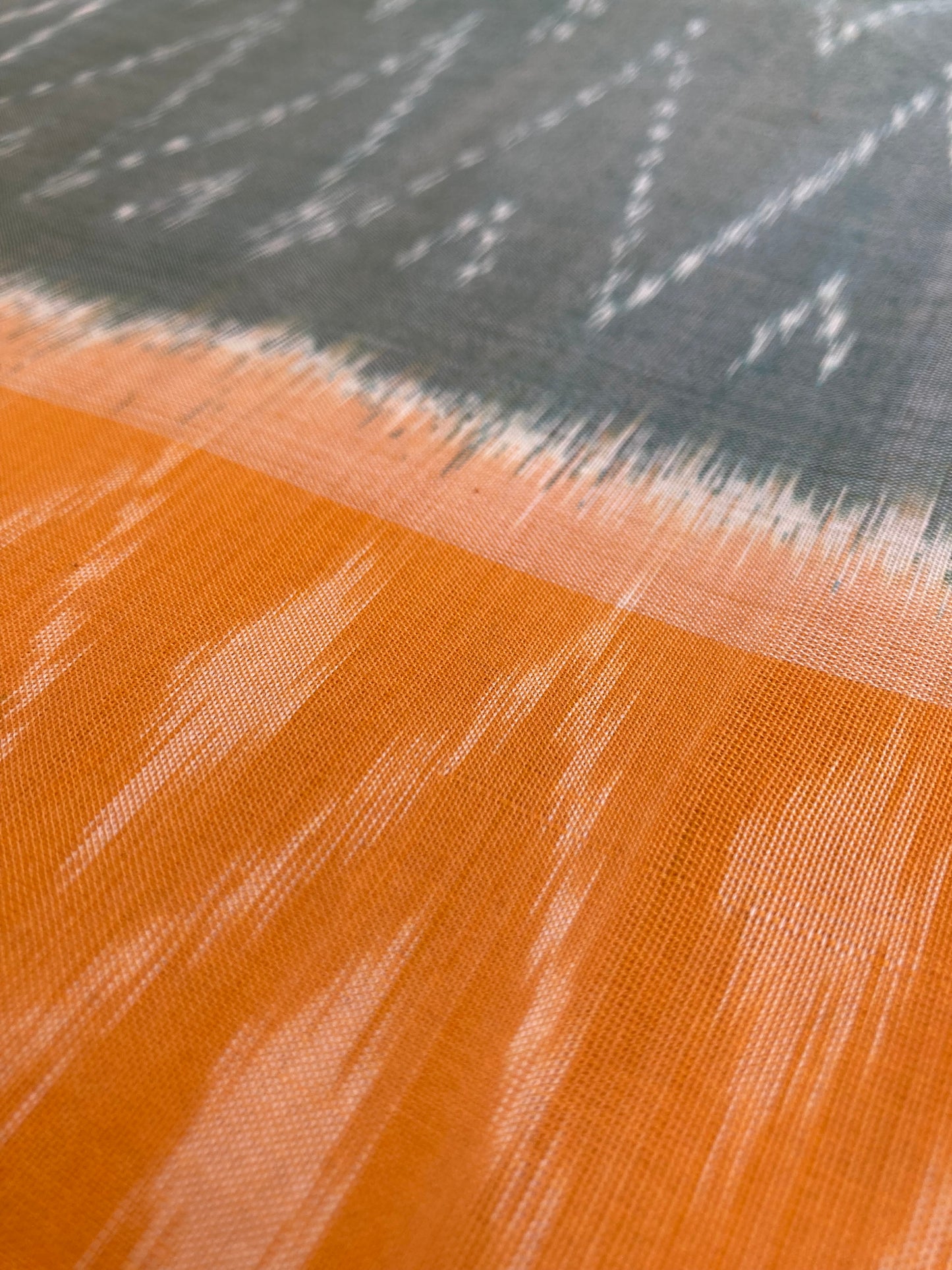 Sage Green Pochampally Ikkat Saree