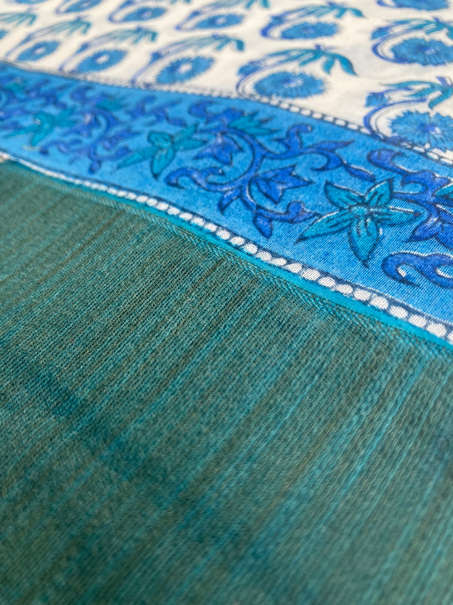 Light Green Maanto Patli Pallu Saree