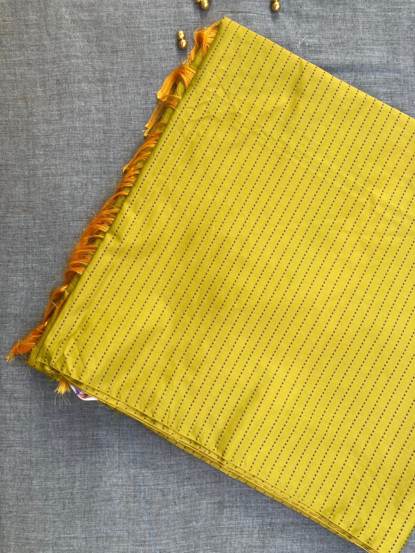 Citrus Green Arni Slik Saree