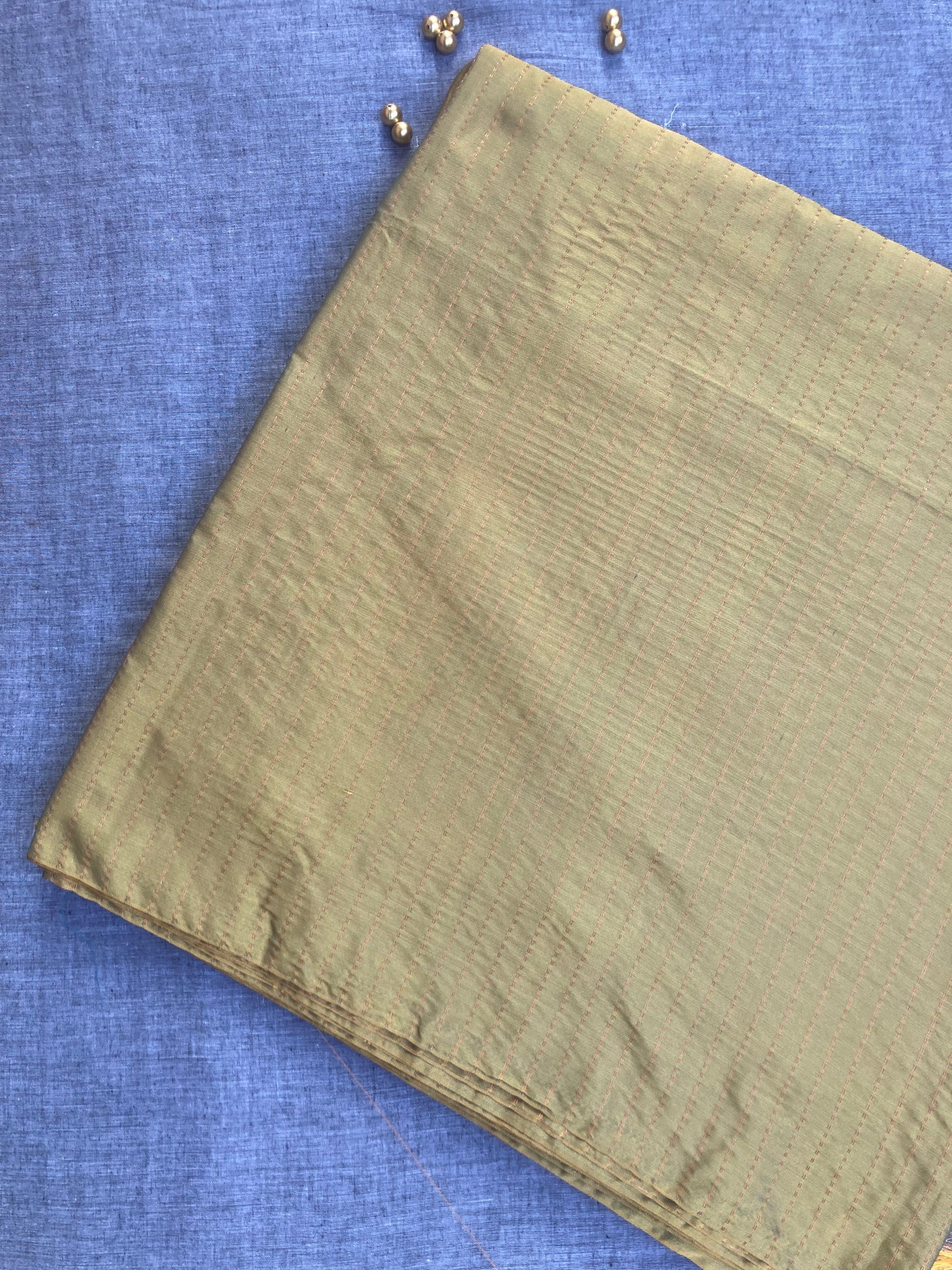 Tan Arni Silk Saree