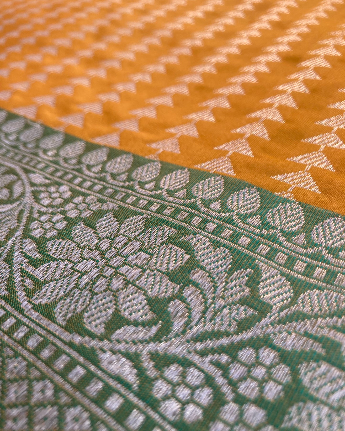Amber Banarasi Katan Saree
