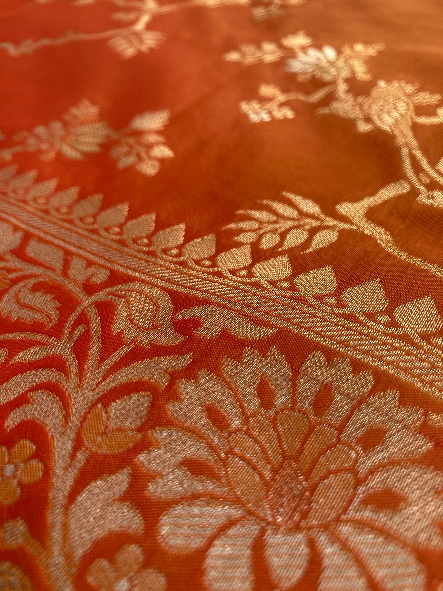 Fire Banarasi Saree