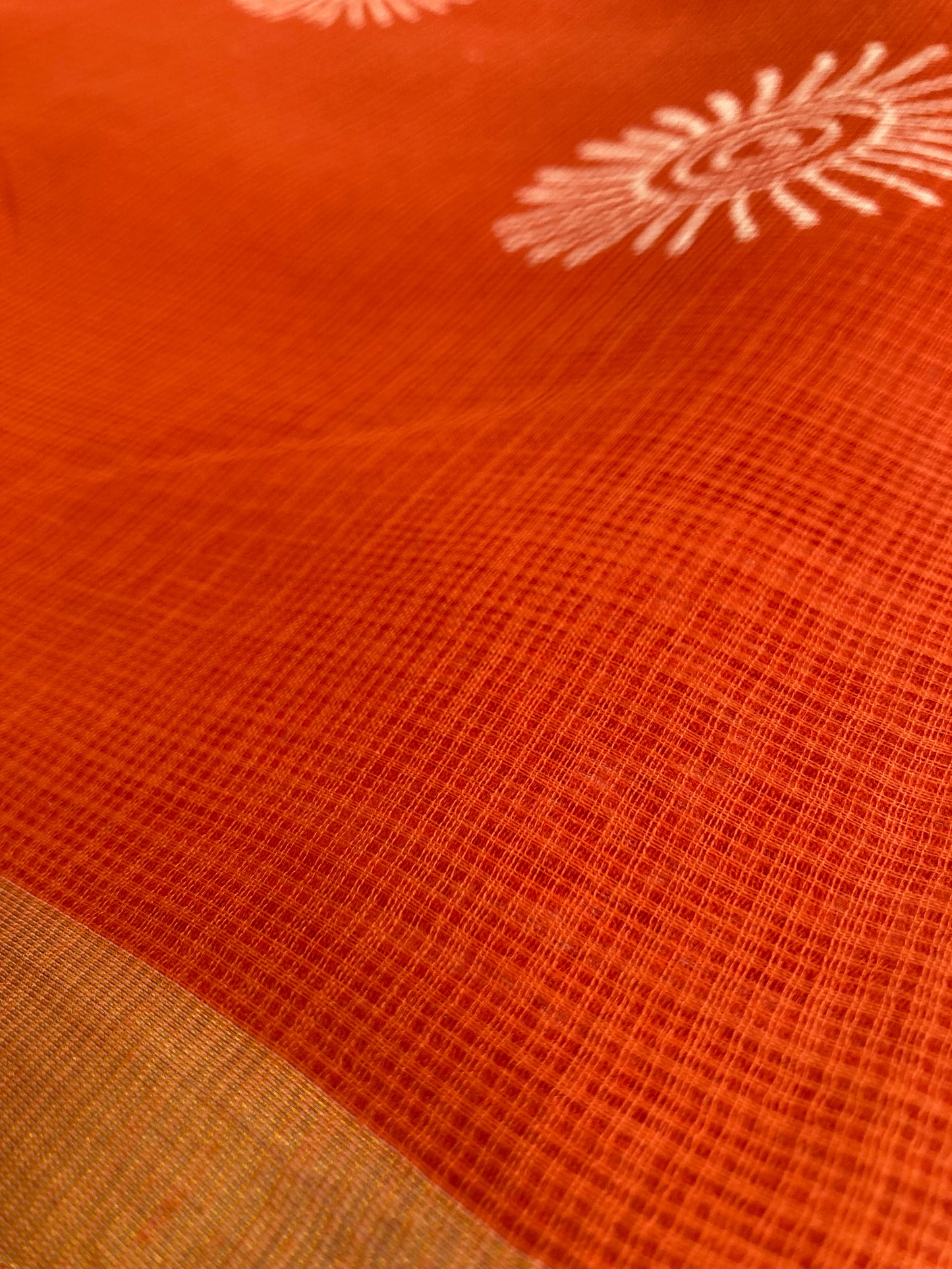 Fire Kota Doria Saree