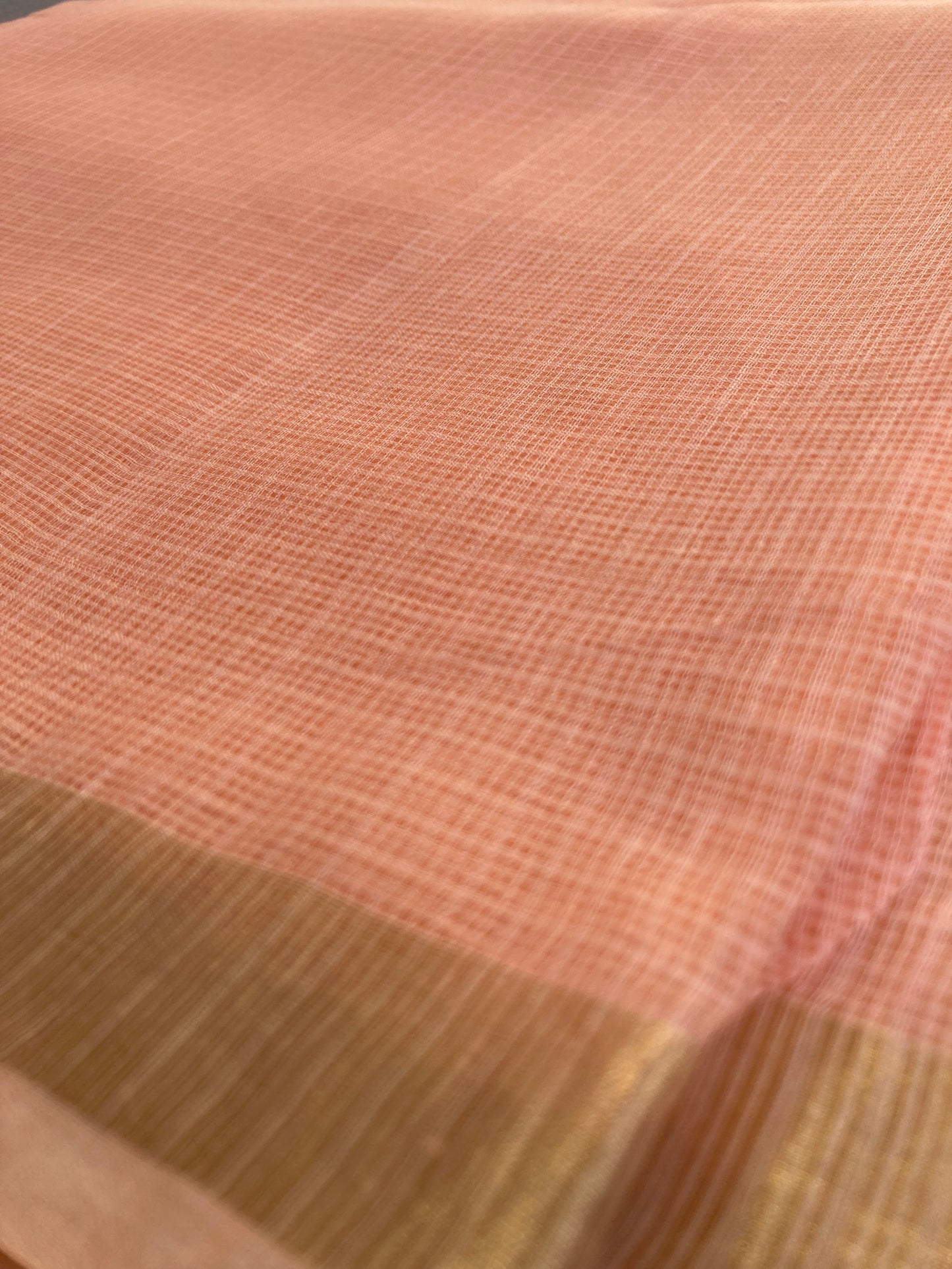 Dusty Ombre-Dyed Kota Doria Saree