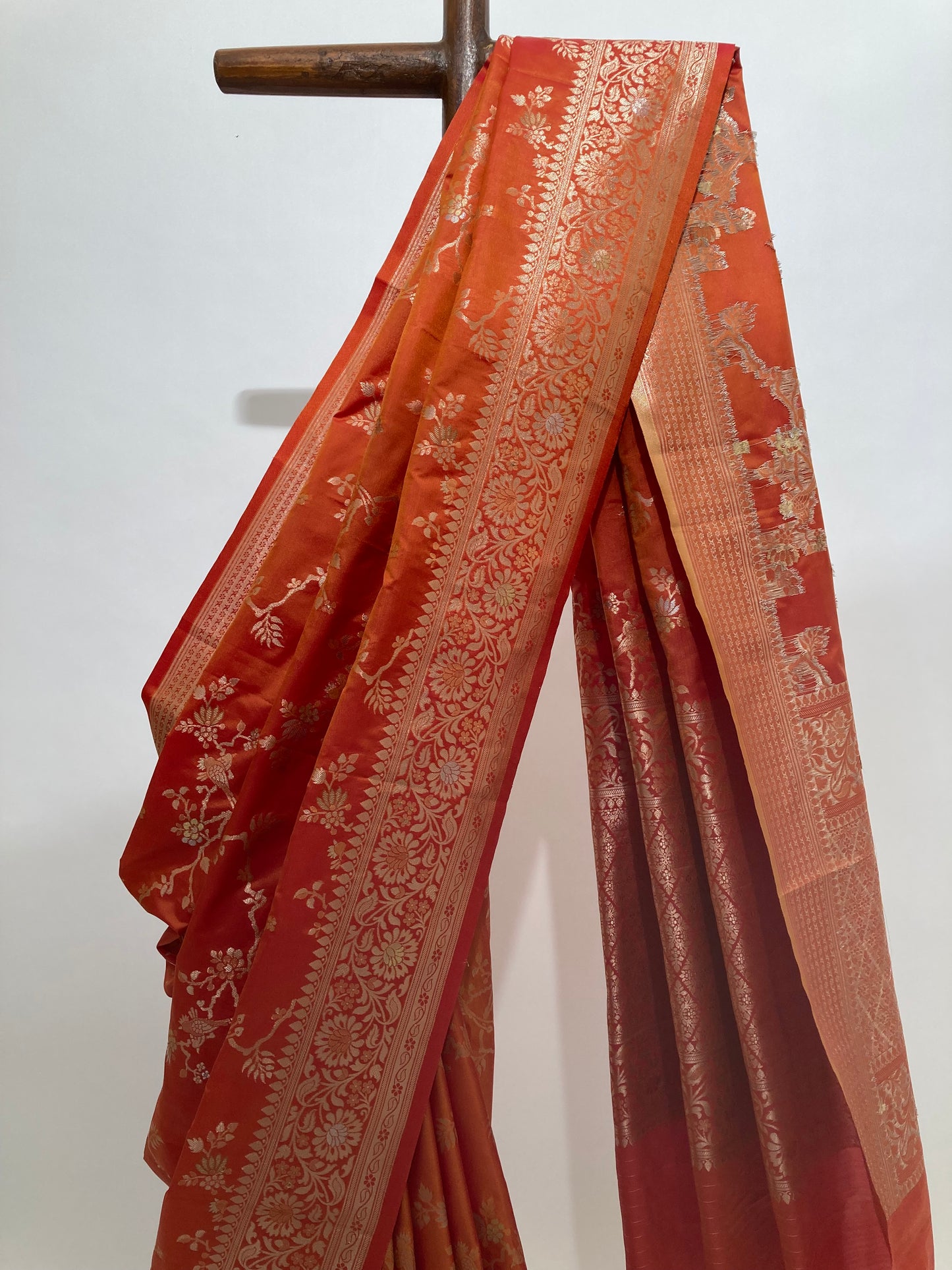 Fire Banarasi Saree
