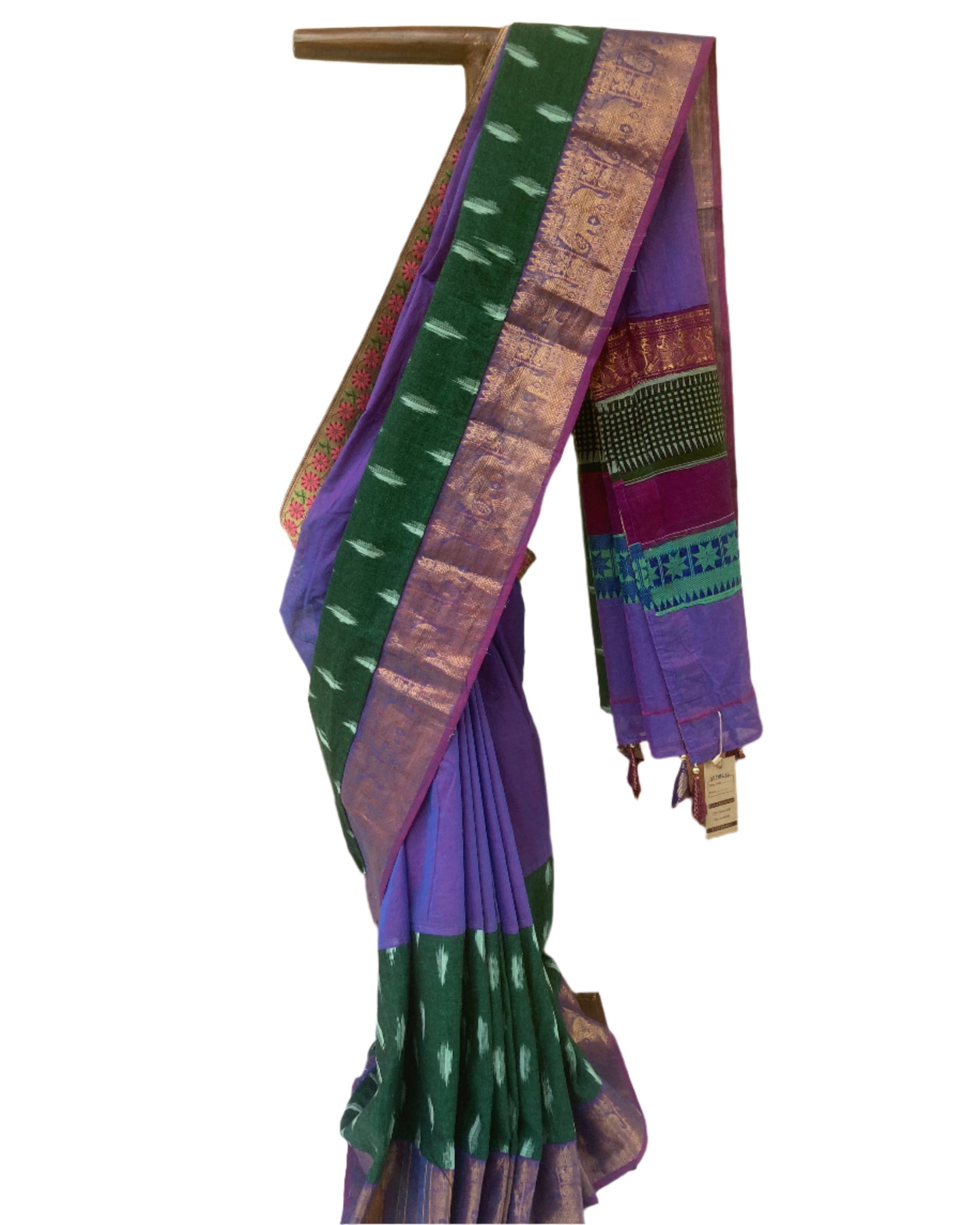 Dark Purple Maanto Concept Saree